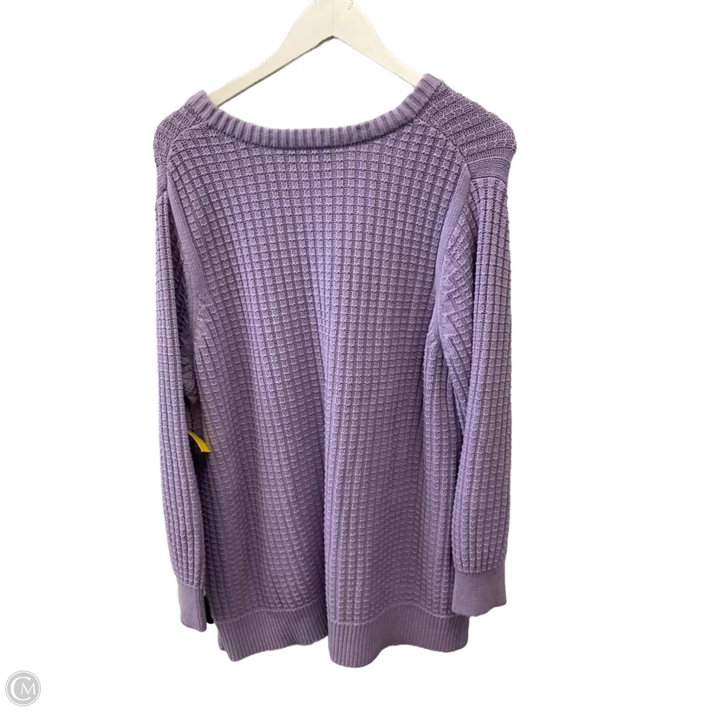 Sweater By Woman Within In Purple, Size: 3x