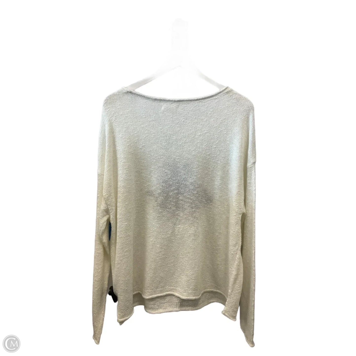 Sweater By Maurices In Cream, Size: Xl