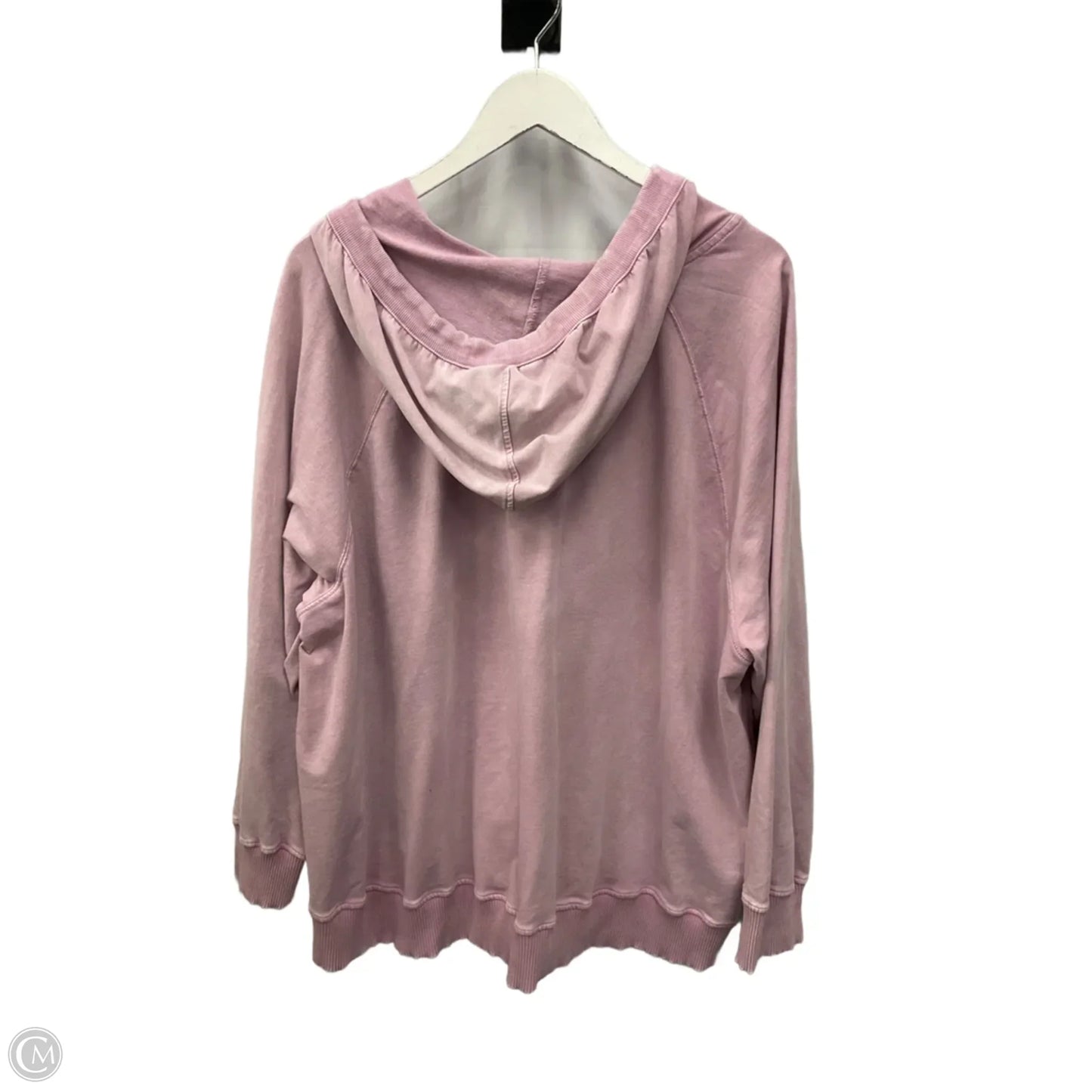 Sweatshirt Hoodie By Jane And Delancey In Pink, Size: 3x