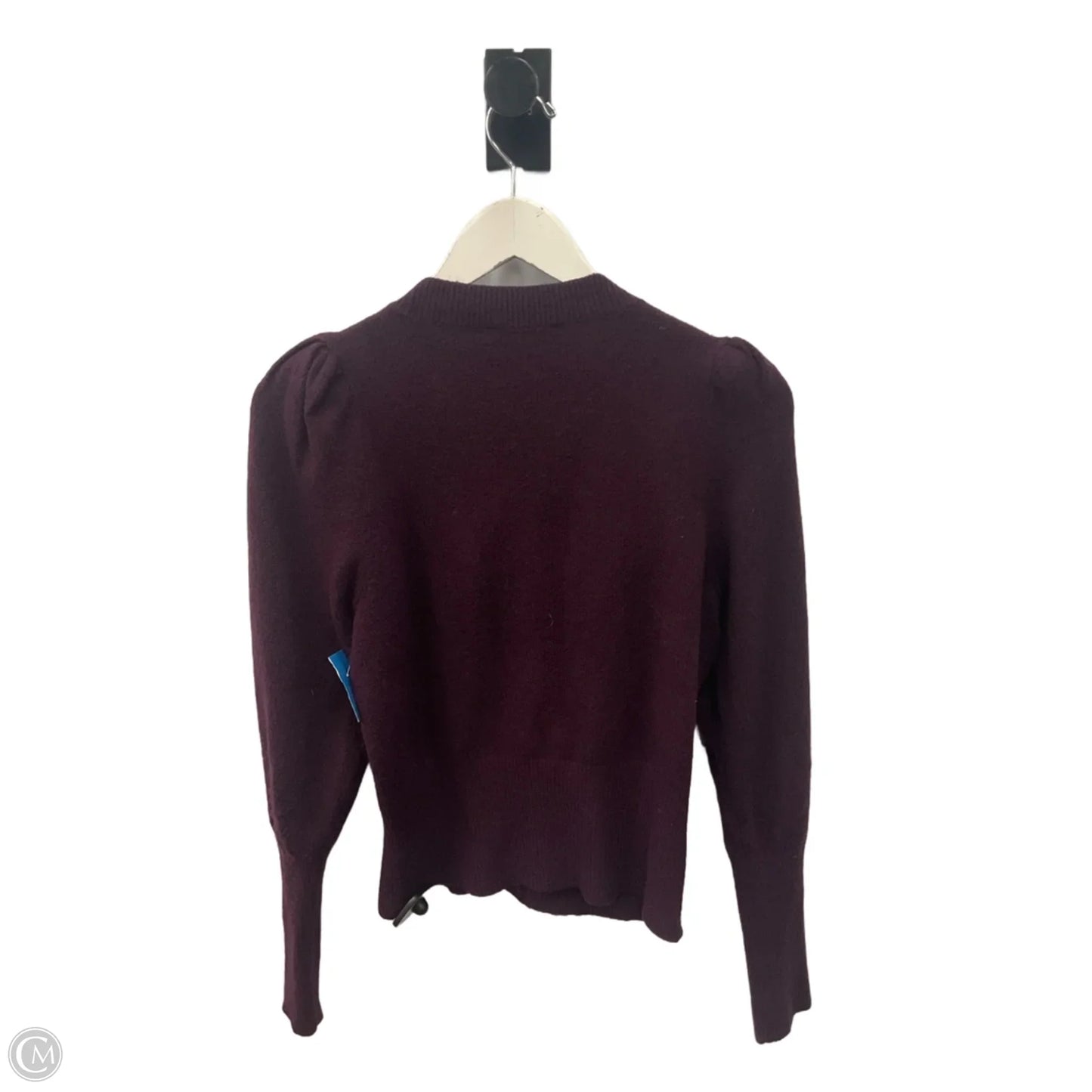 Cardigan By Express In Purple, Size: S