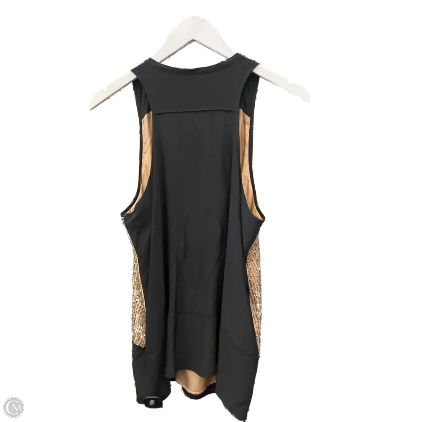Top Sleeveless By Eileen Fisher In Tan, Size: M