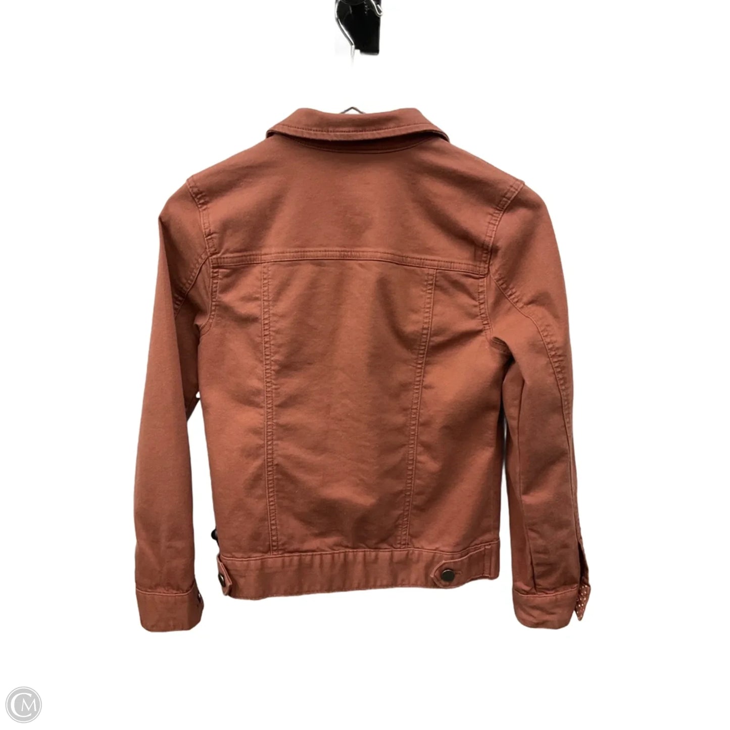 Jacket Denim By Market & Spruce In Brown, Size: Xs