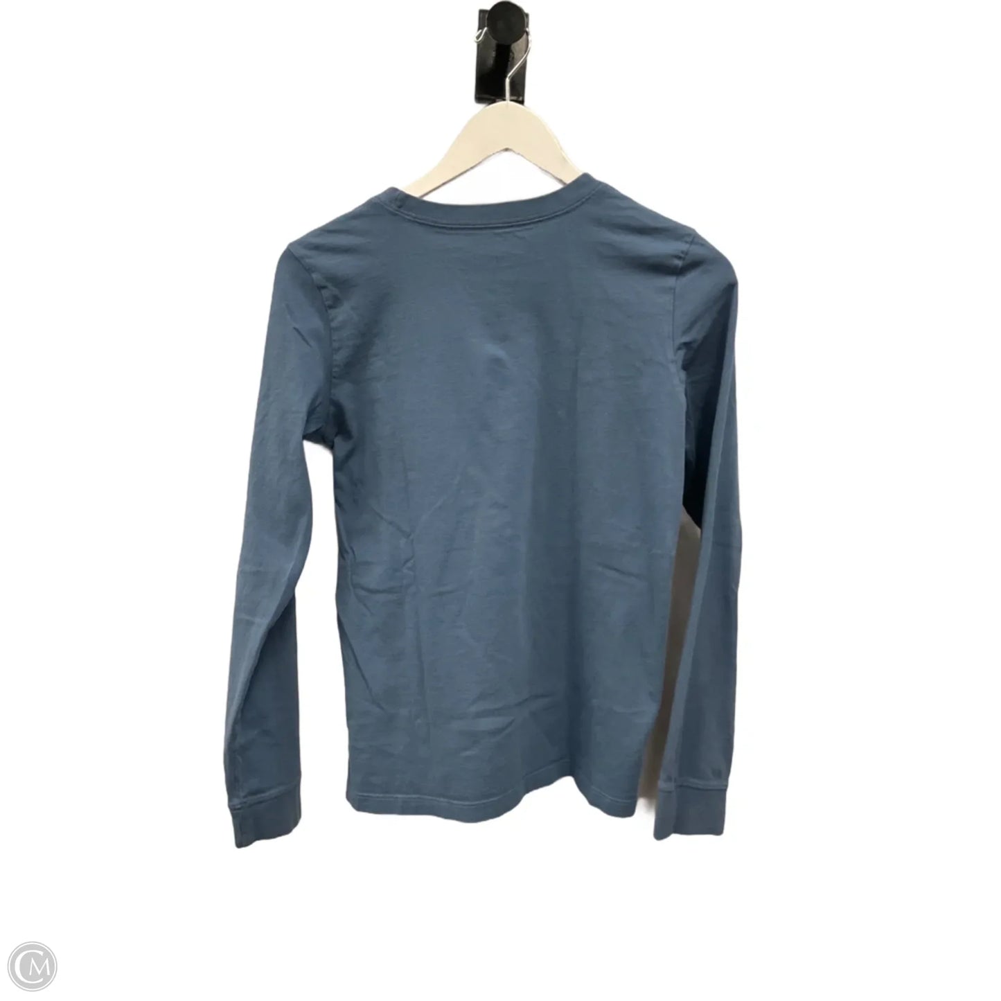 Top Long Sleeve By Life Is Good In Blue, Size: S