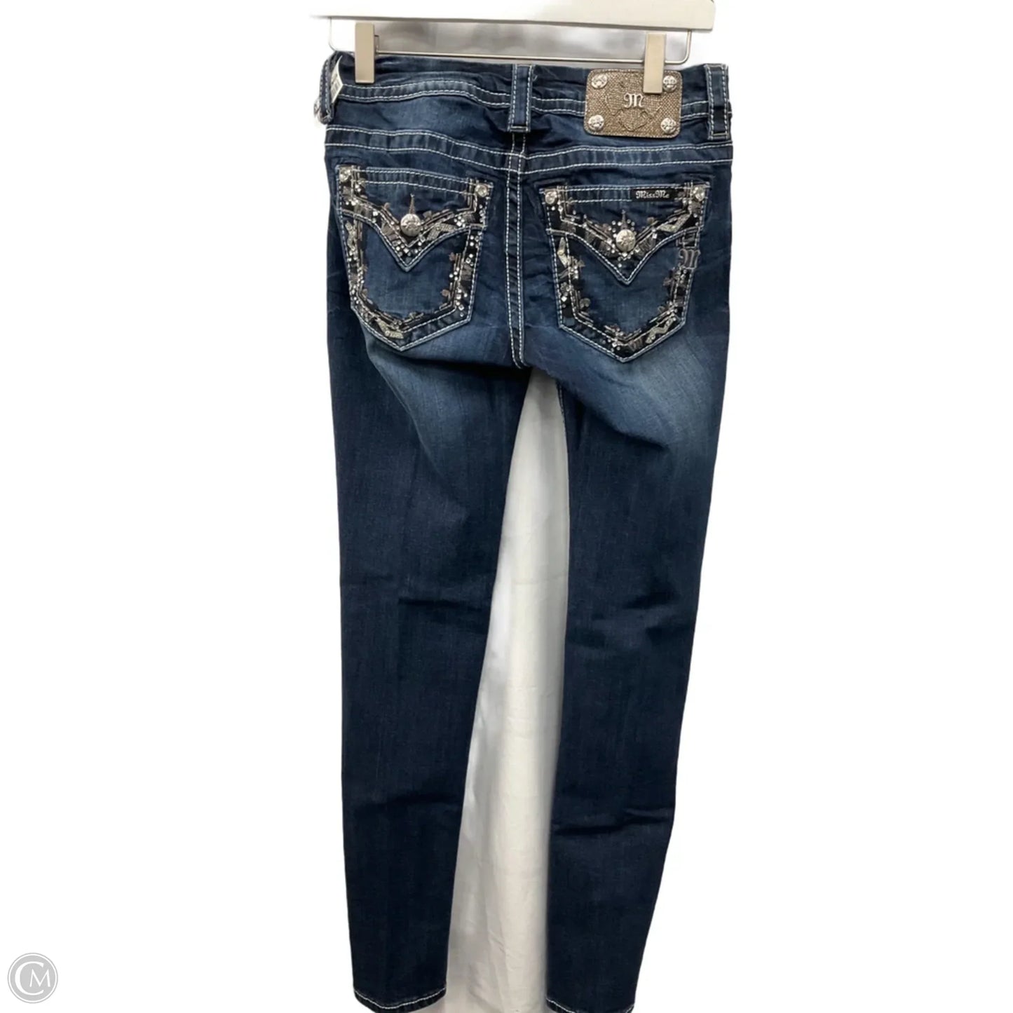 Jeans Skinny By Miss Me In Blue Denim, Size: 2