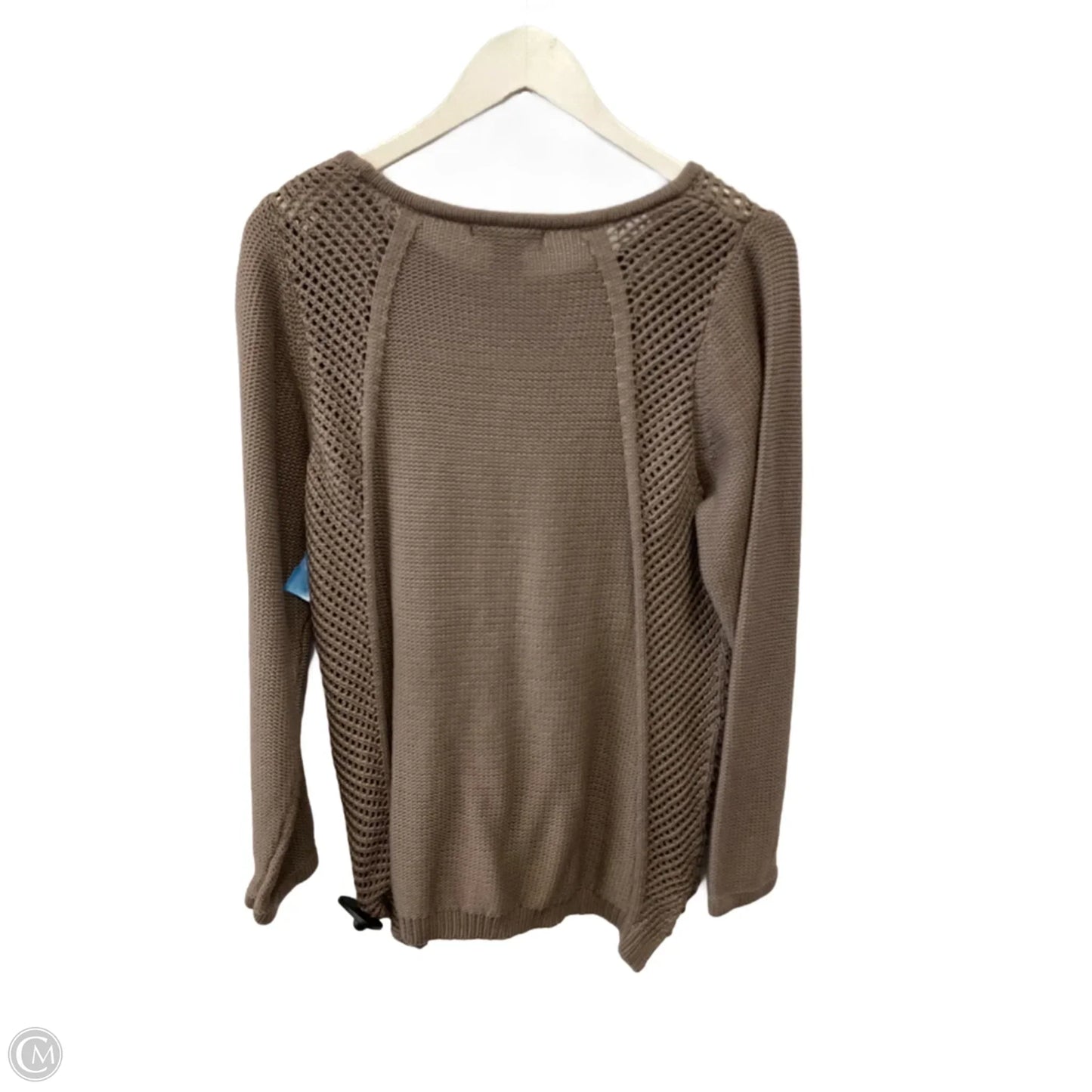 Sweater By Design History In Tan, Size: 1x