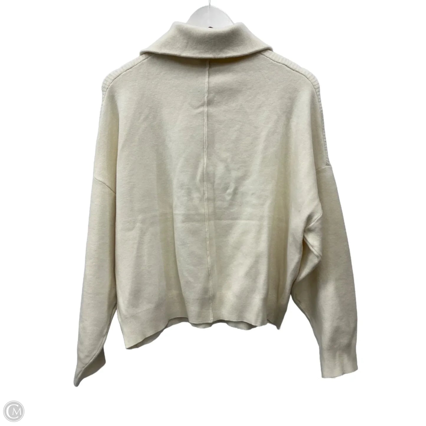 Sweater By Elie Tahari In Cream, Size: L