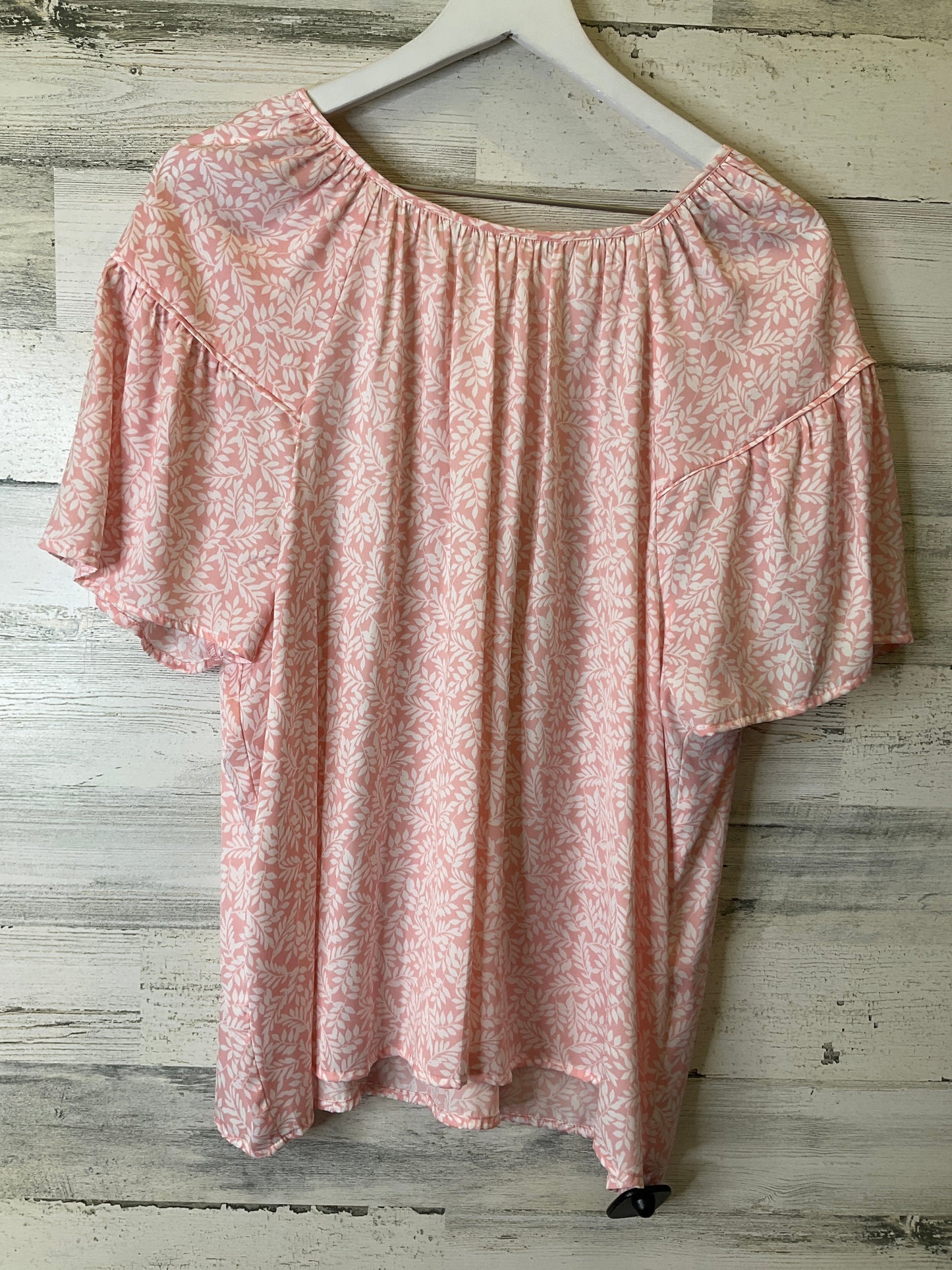 Top Short Sleeve By Croft And Barrow Size: Xxl