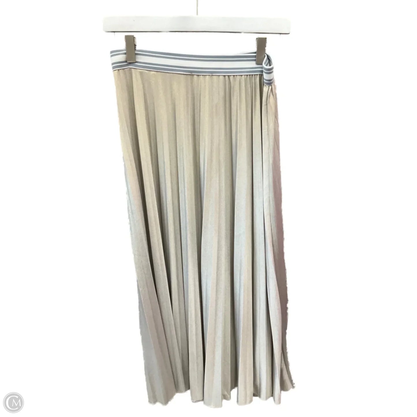 Skirt Maxi By Mystree In Silver, Size: S