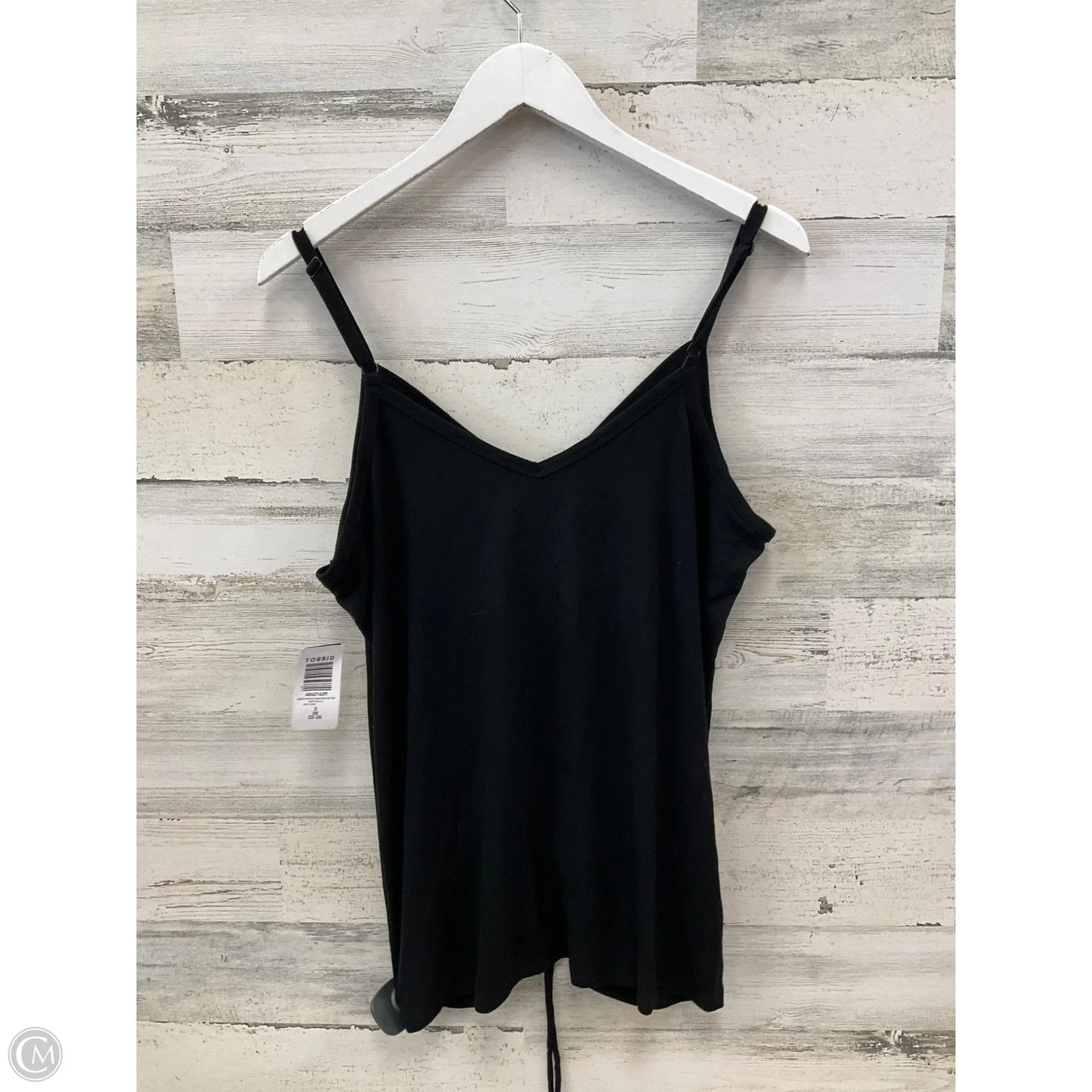 Top Sleeveless By Torrid In Black, Size: 3x