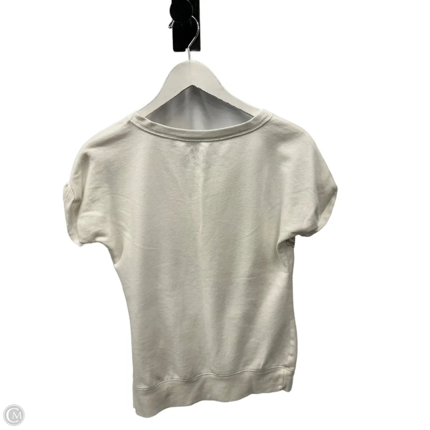 Top Short Sleeve By Made For Life In White, Size: S