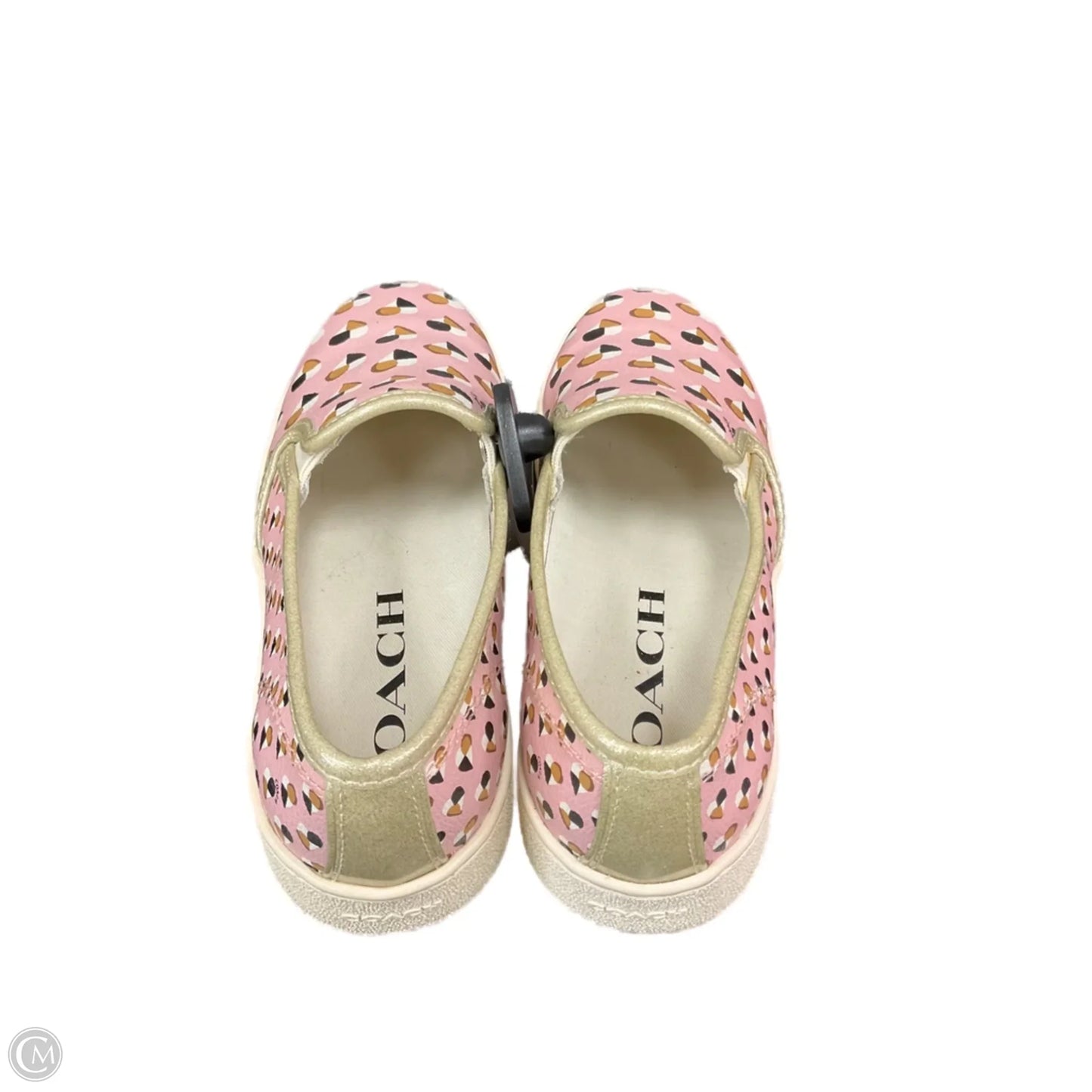 Shoes Designer By Coach In Pink, Size: 8.5