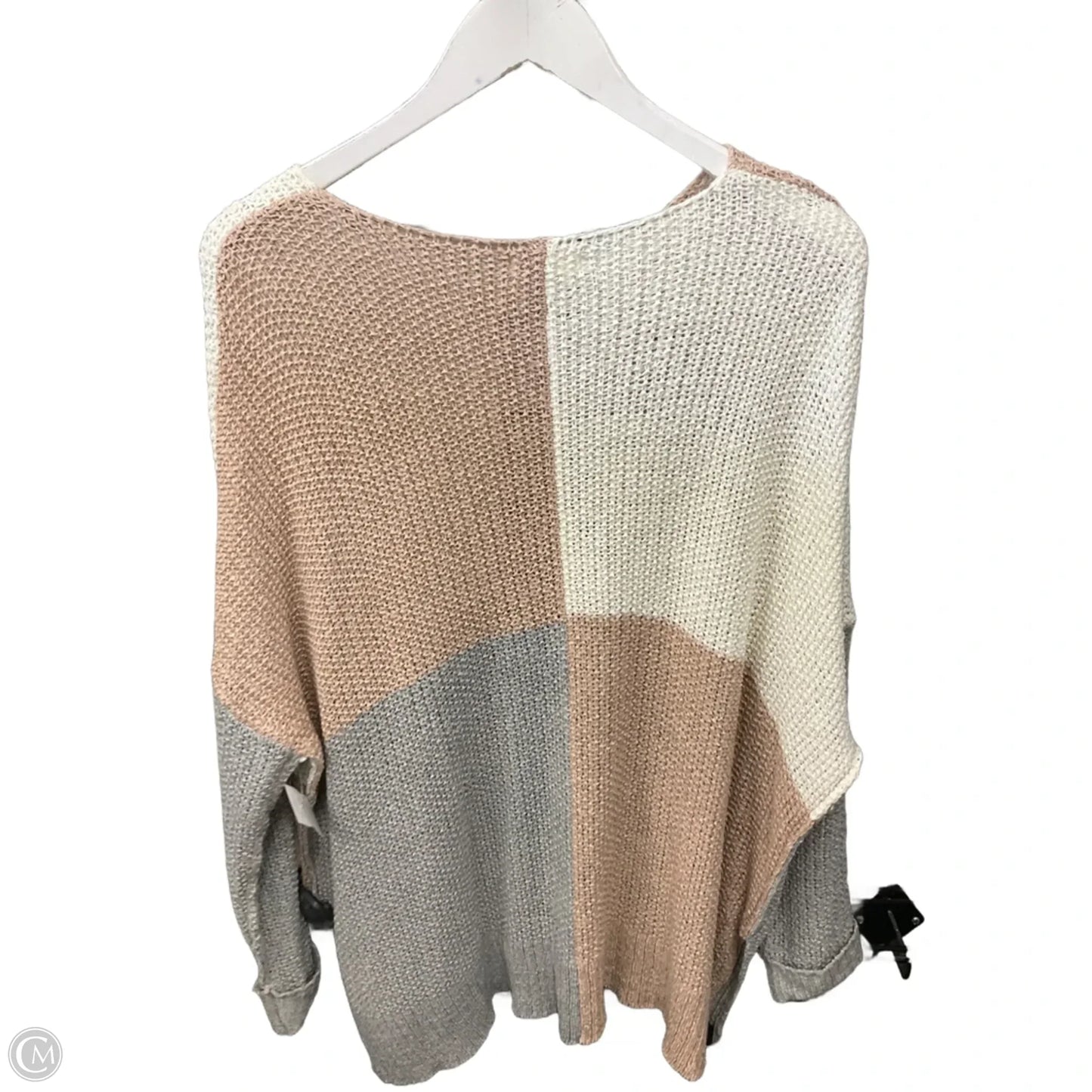 Sweater By Easel In Cream, Size: M