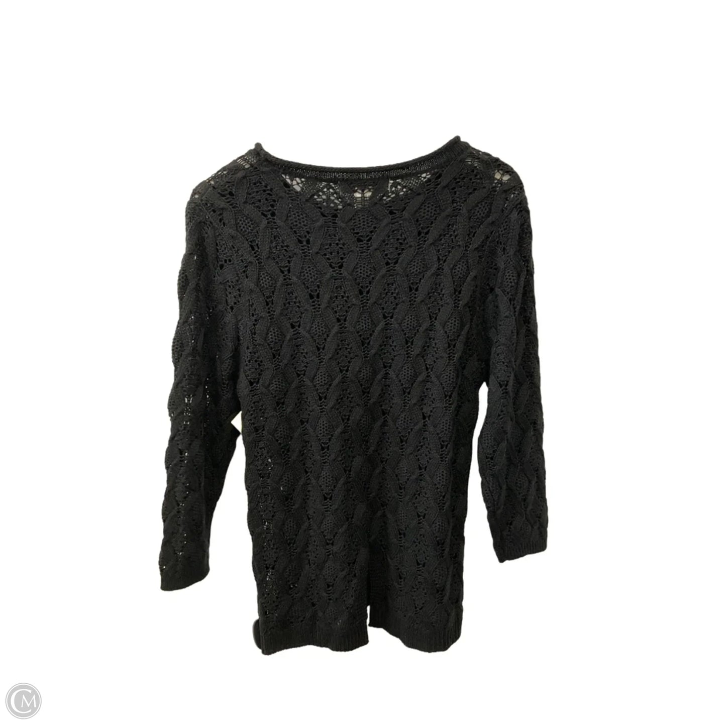 Sweater By Clothes Mentor In Black, Size: Xl