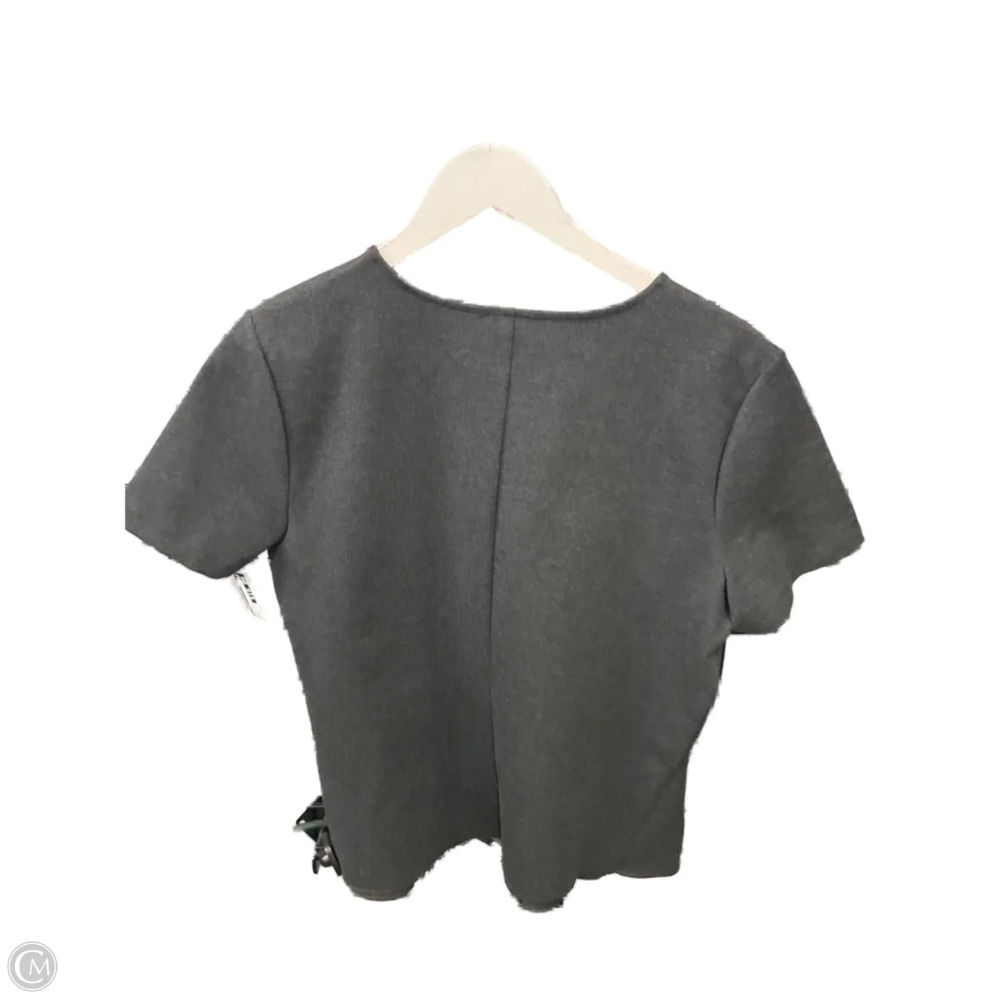 Top Short Sleeve By J. Crew In Grey, Size: L