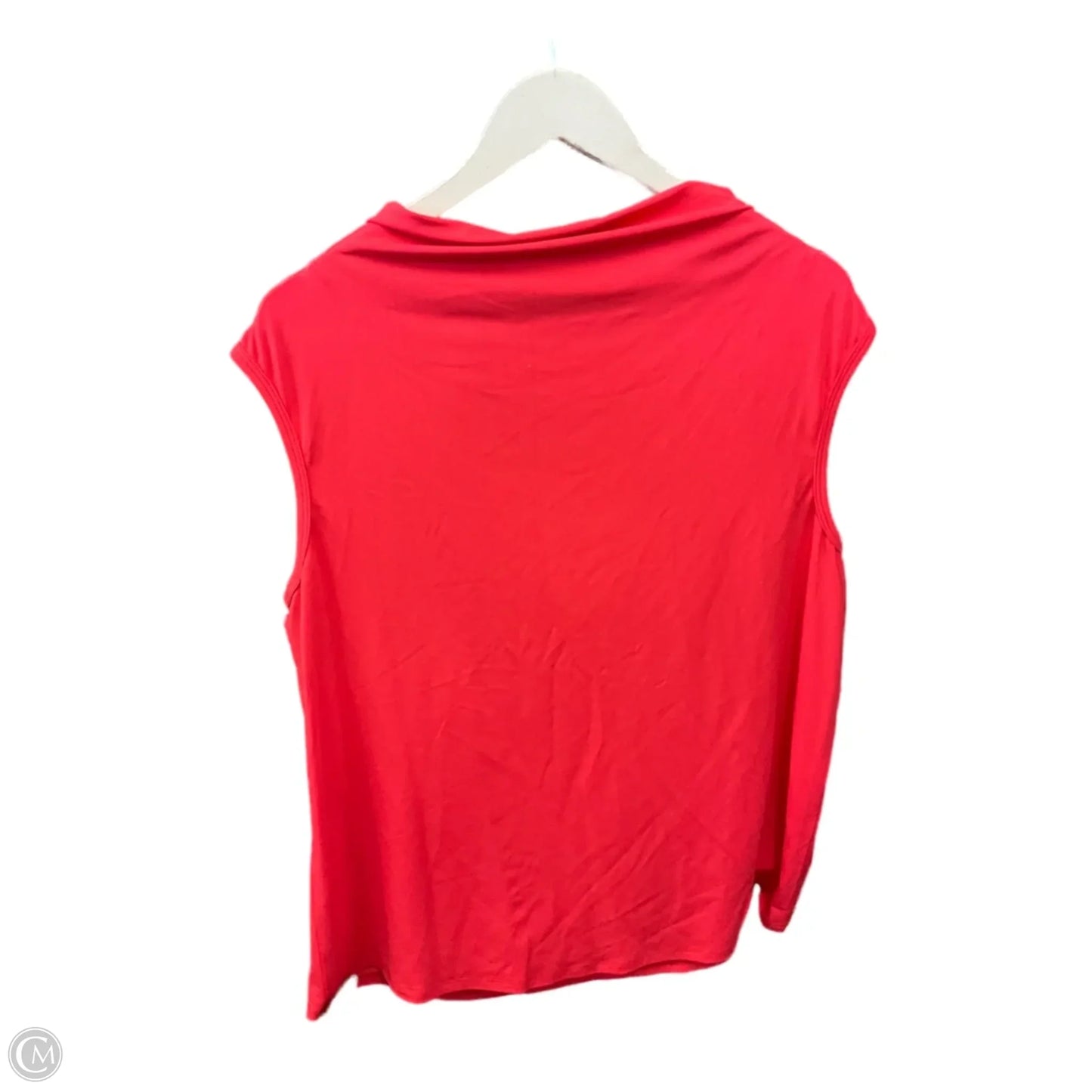 Top Sleeveless By Trina Turk In Coral, Size: Xl