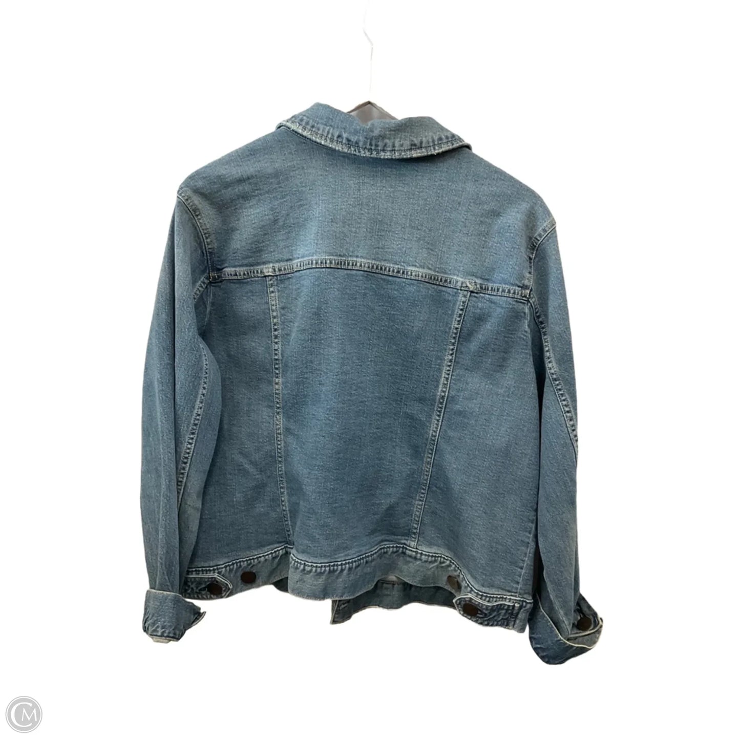 Jacket Denim By Ana In Blue Denim, Size: Xl