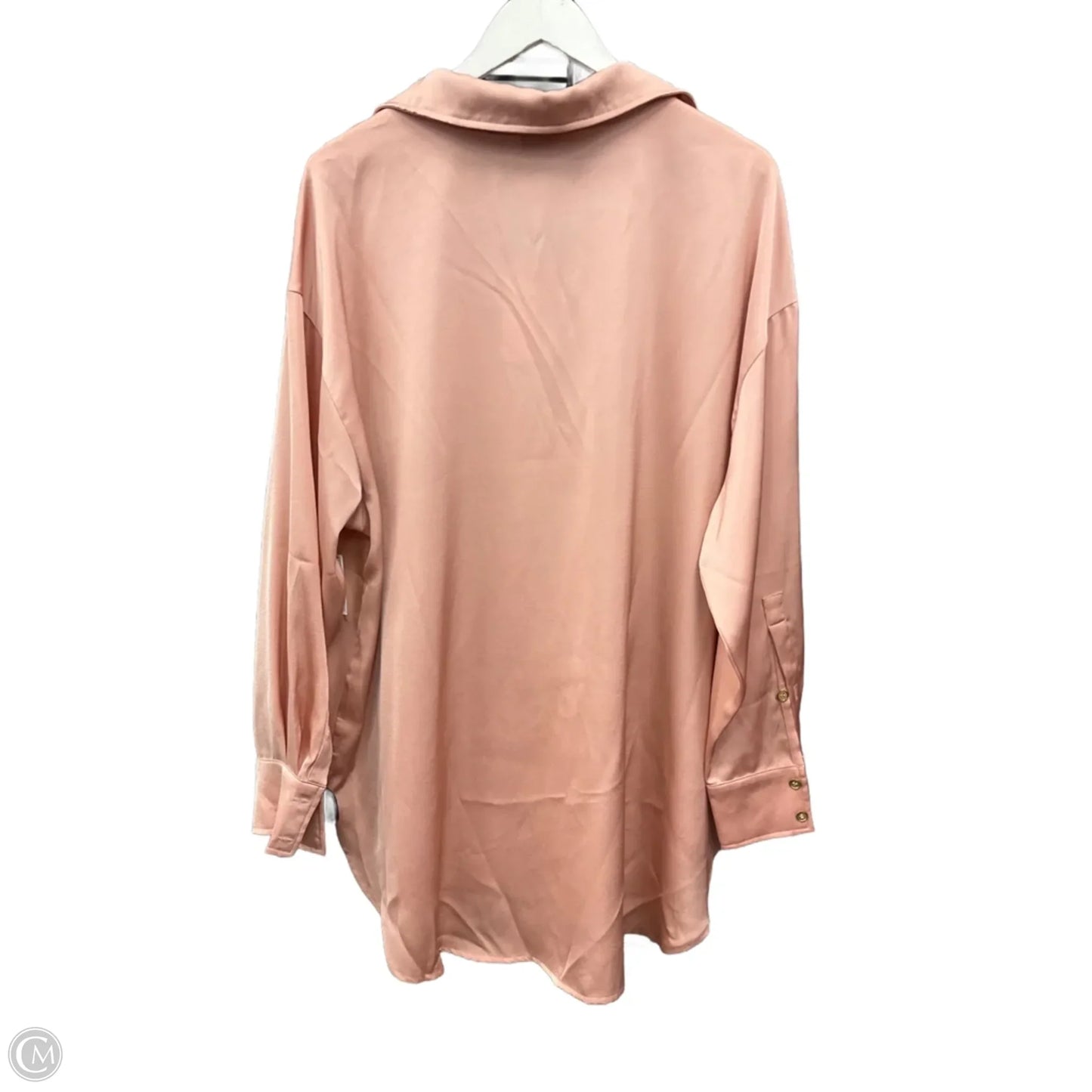Tunic Long Sleeve By Entro In Coral, Size: Xl