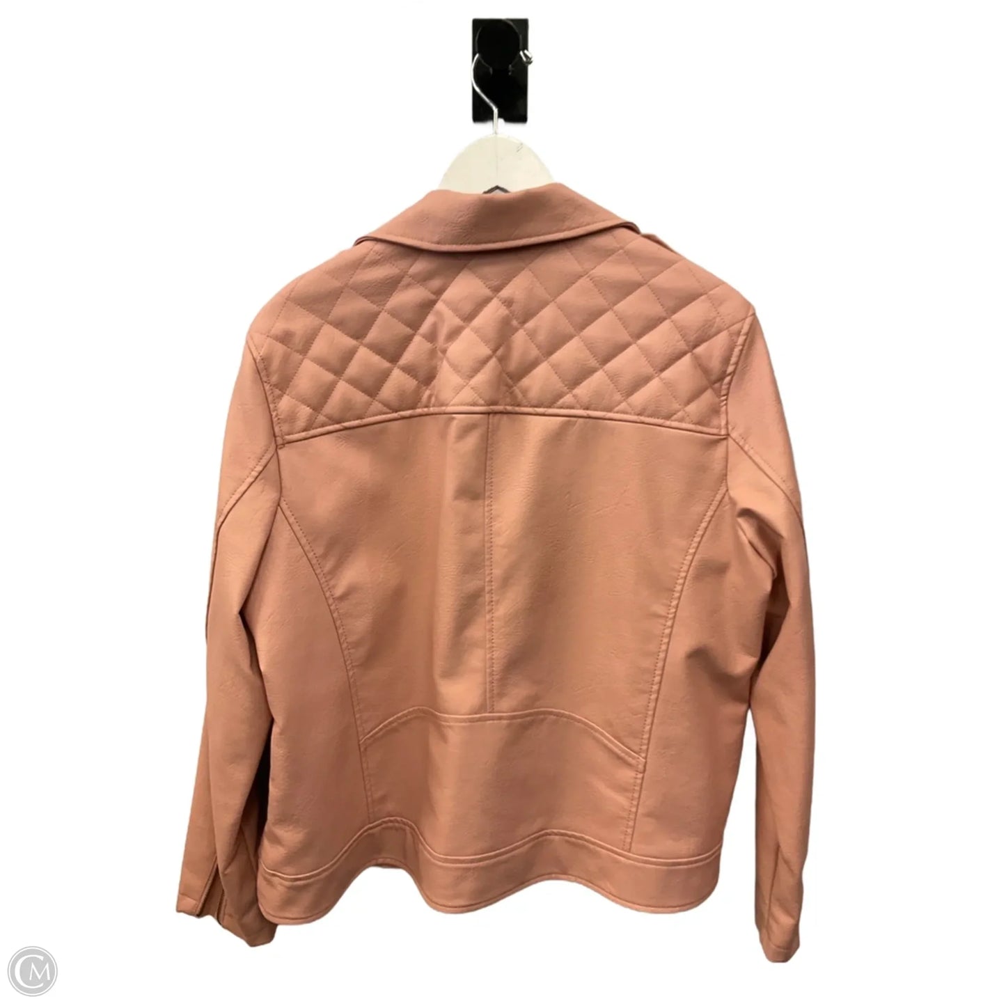 Jacket Moto By Universal Thread In Pink, Size: Xxl