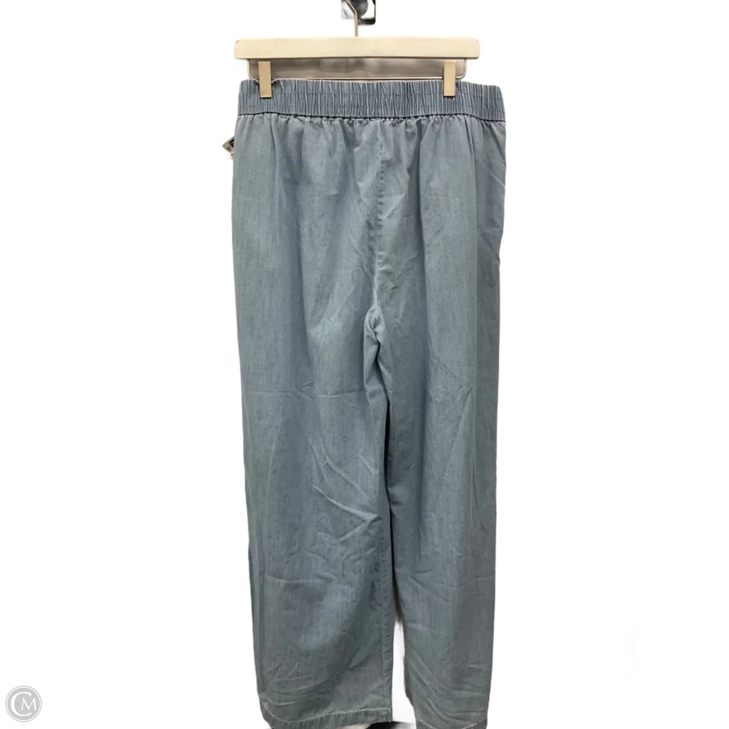 Pants Wide Leg By Bcbg In Blue Denim, Size: 8
