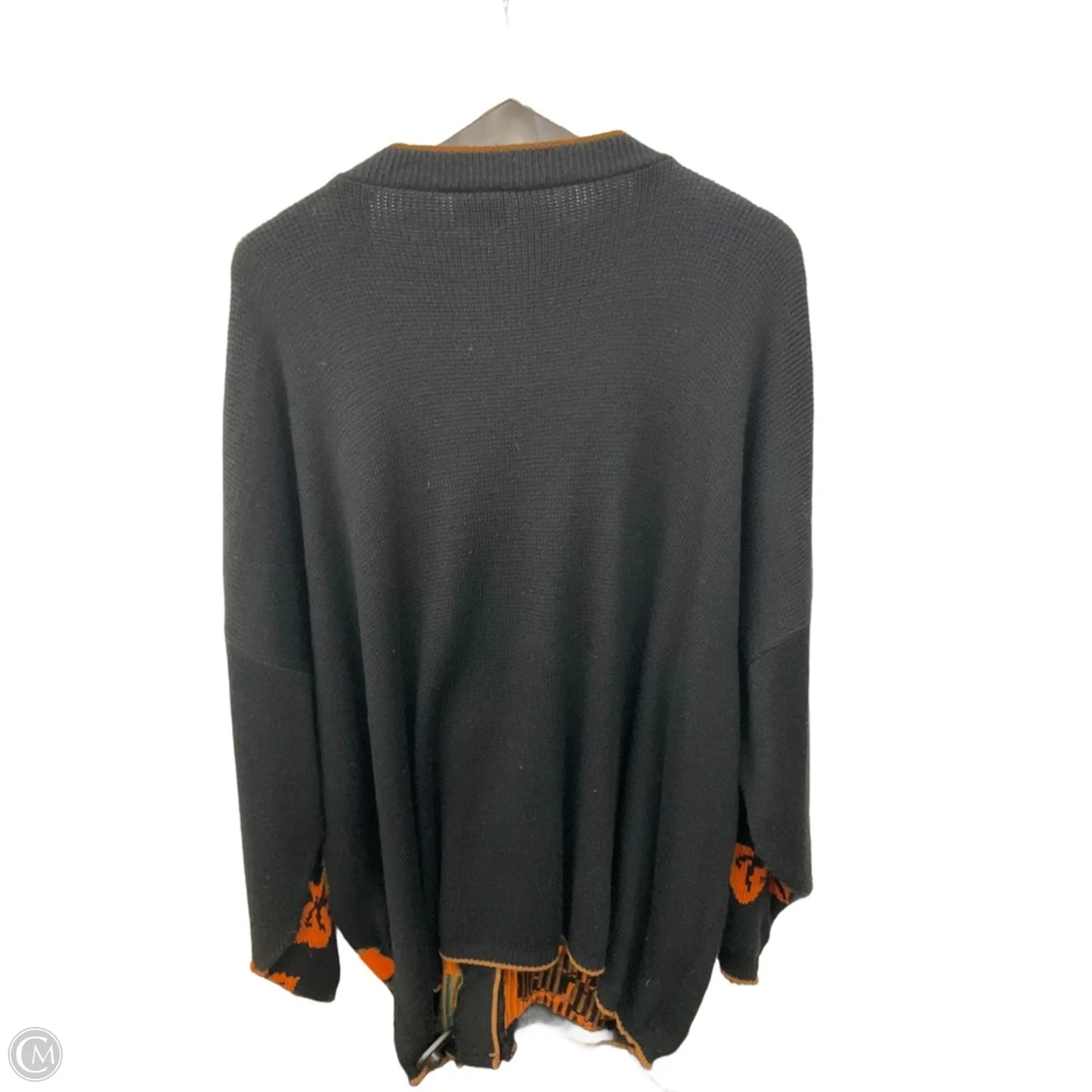 Sweater Cardigan By Basic Editions In Black, Size: 3x