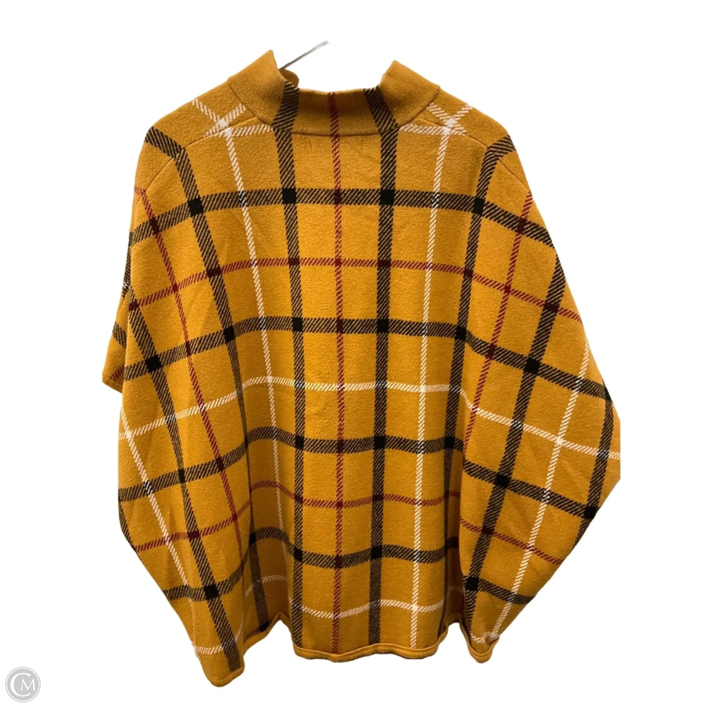 Poncho By Tahari In Yellow, Size: L