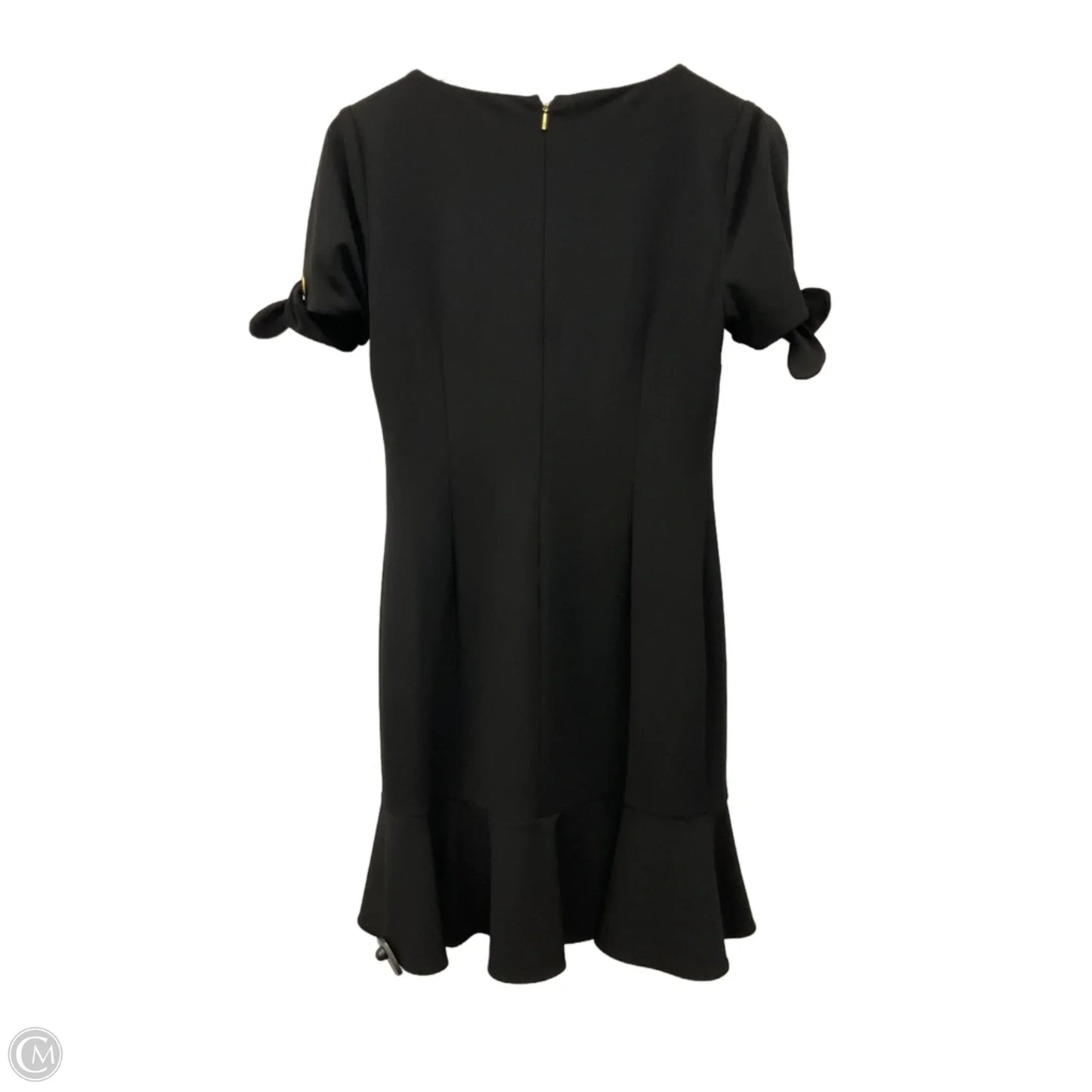 Dress Casual Midi By Donna Karan In Black, Size: S