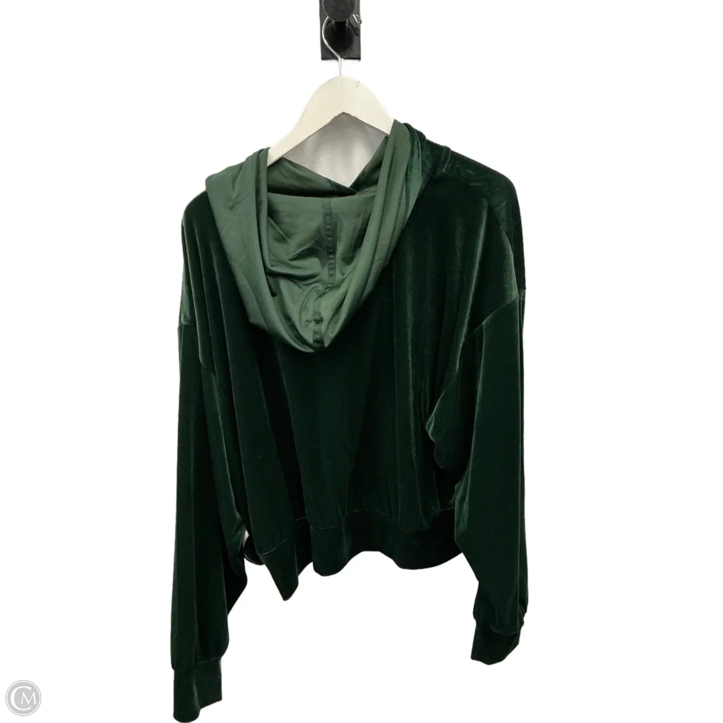 Top Long Sleeve By Express In Green, Size: Xl