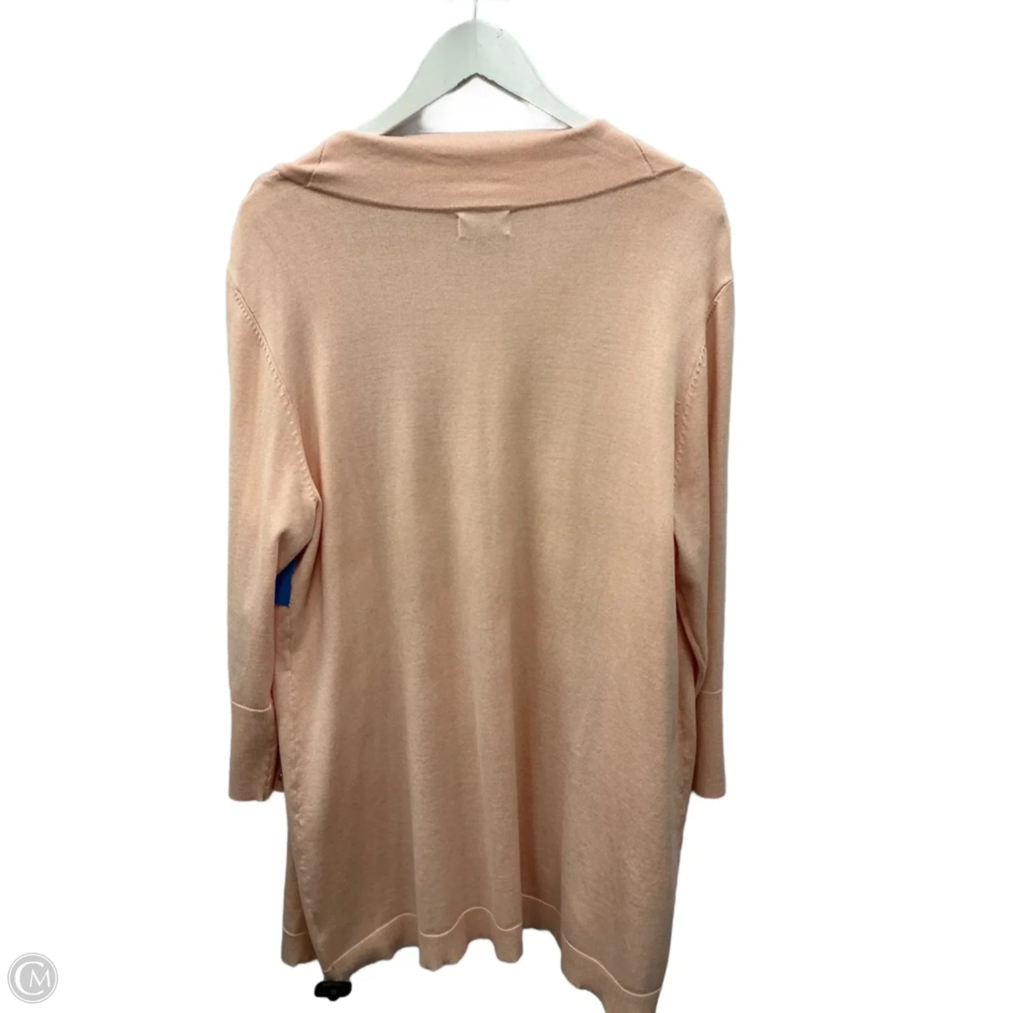 Cardigan By Jm Collections In Pink, Size: Xxl