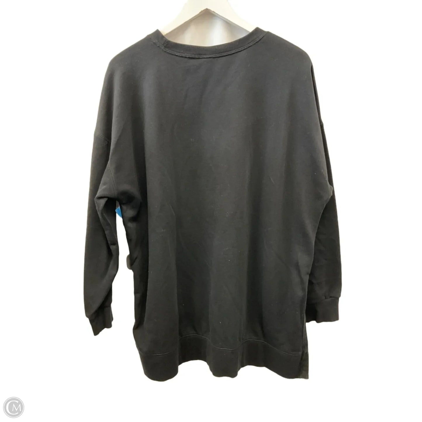 Sweatshirt Crewneck By Old Navy In Black, Size: L