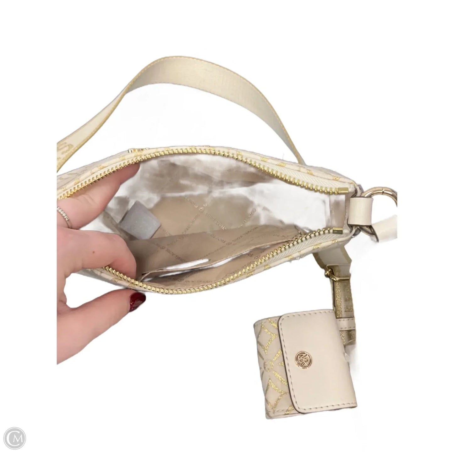 Crossbody Designer By Michael Kors, Size: Small