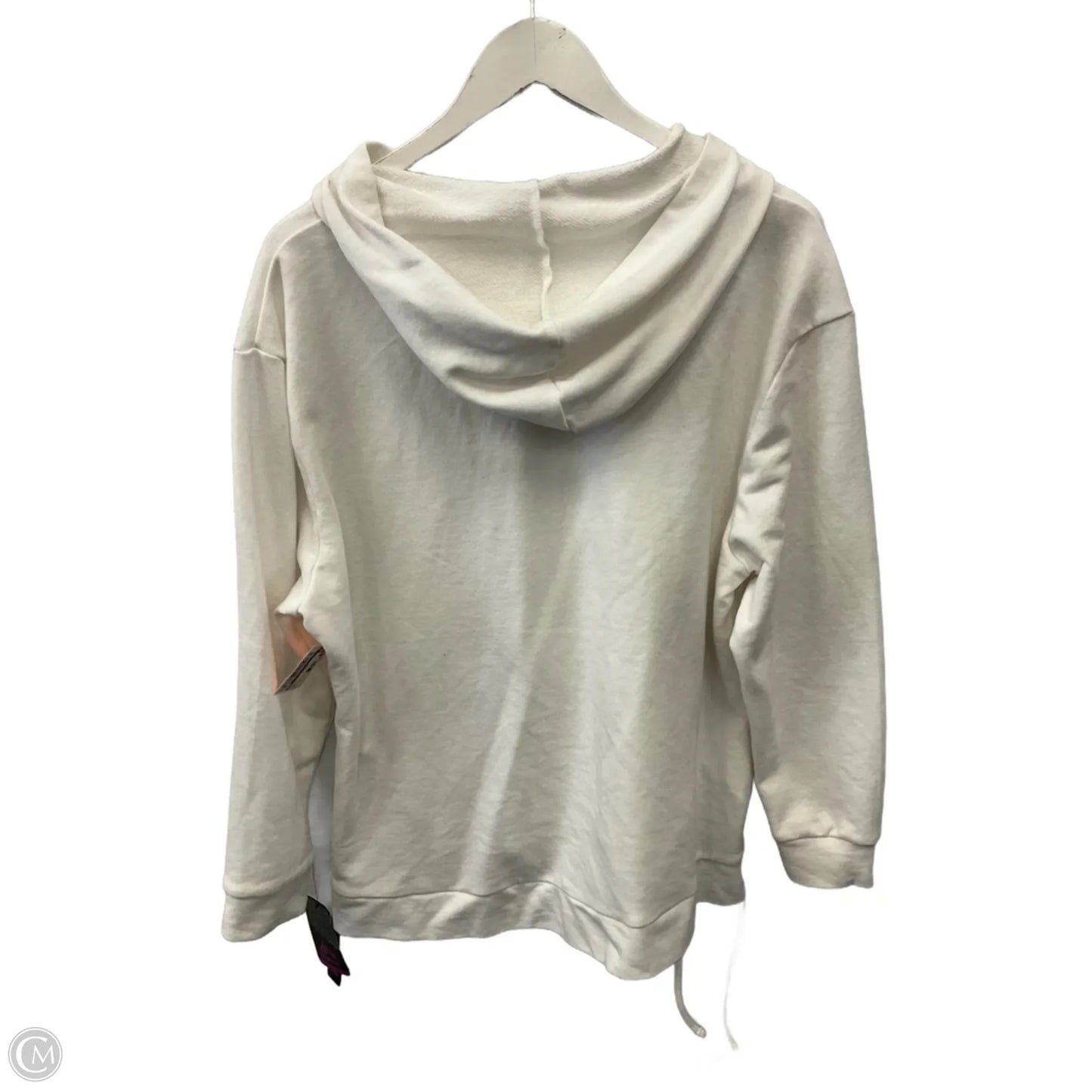 Sweatshirt Hoodie By Rbx In White, Size: 2x