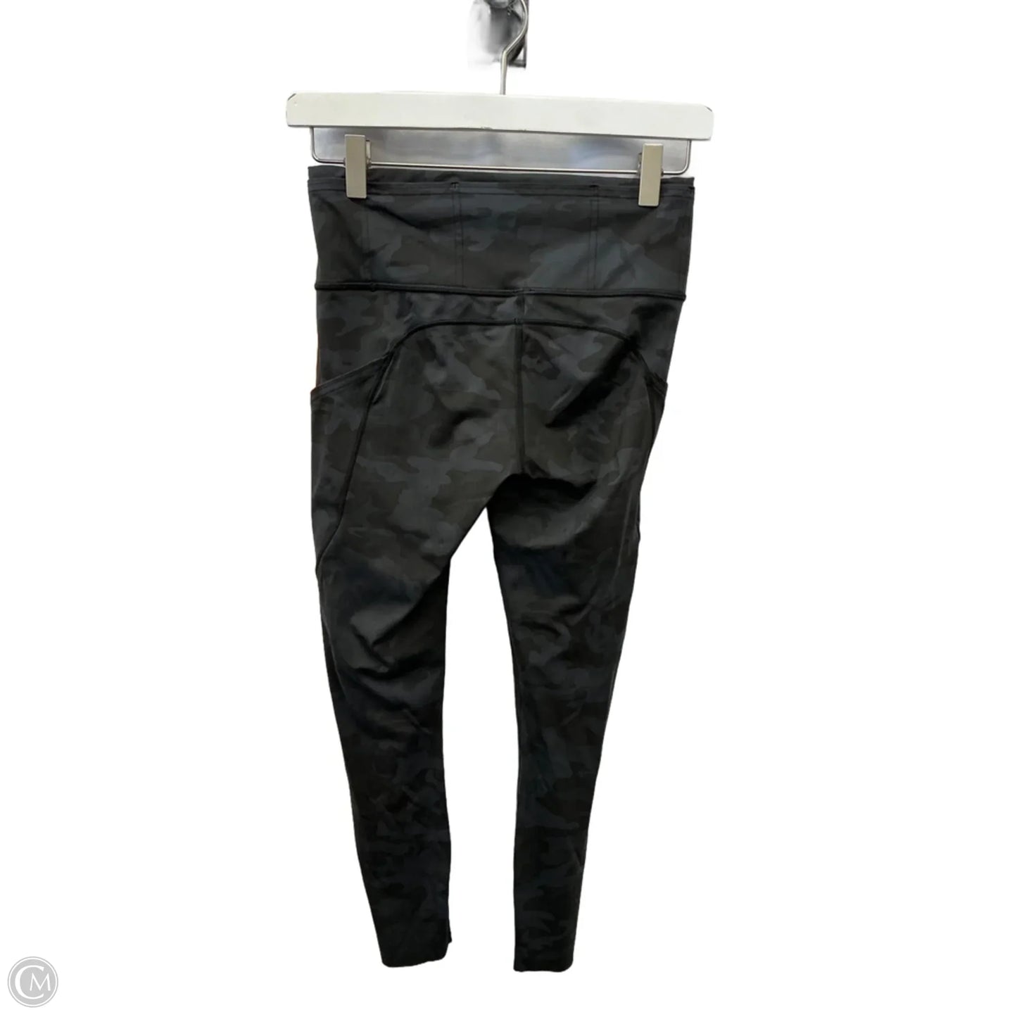 Athletic Leggings By Lululemon In Grey, Size: S