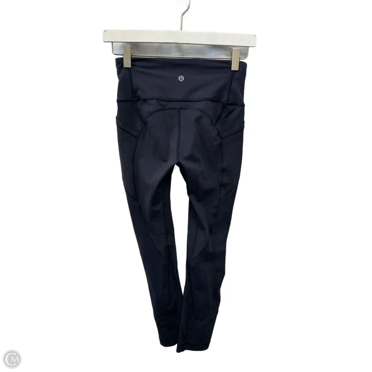 Athletic Leggings By Lululemon In Navy, Size: S