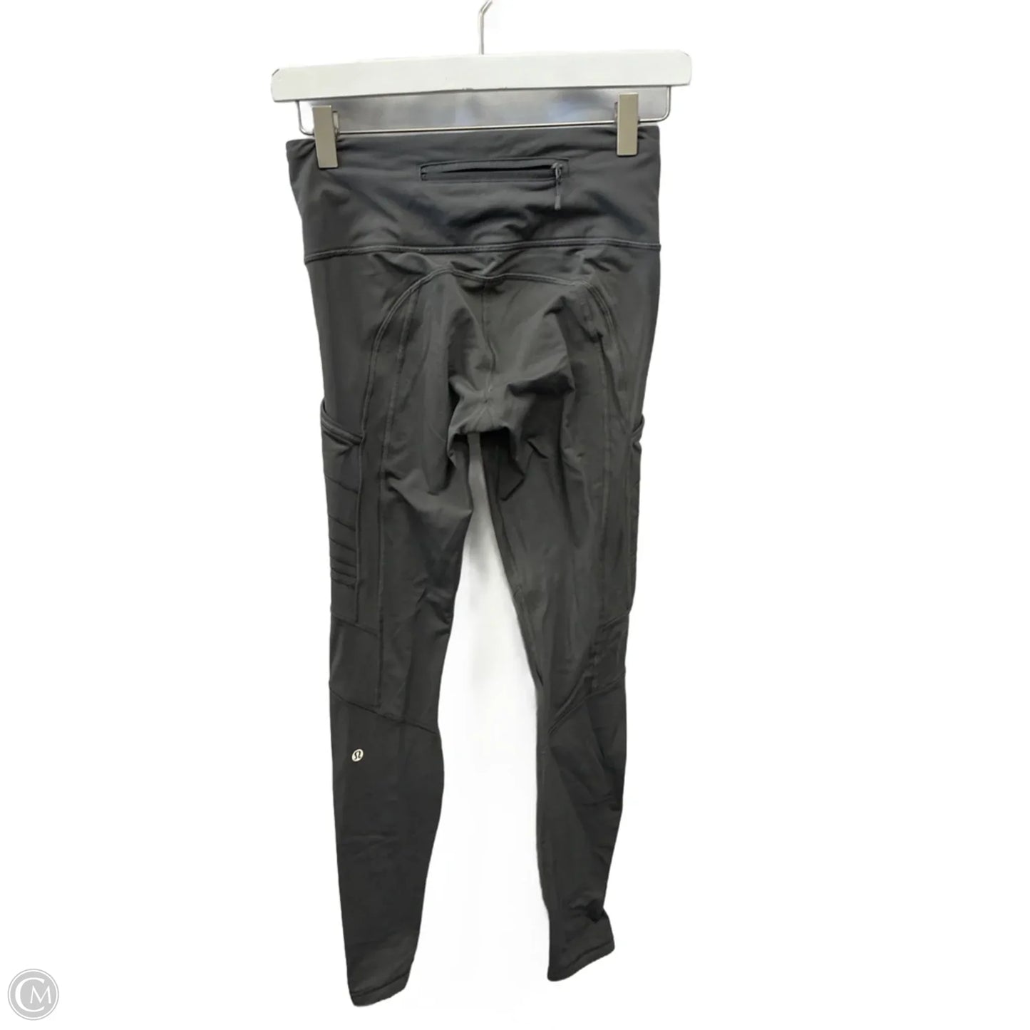 Athletic Leggings By Lululemon In Grey, Size: S