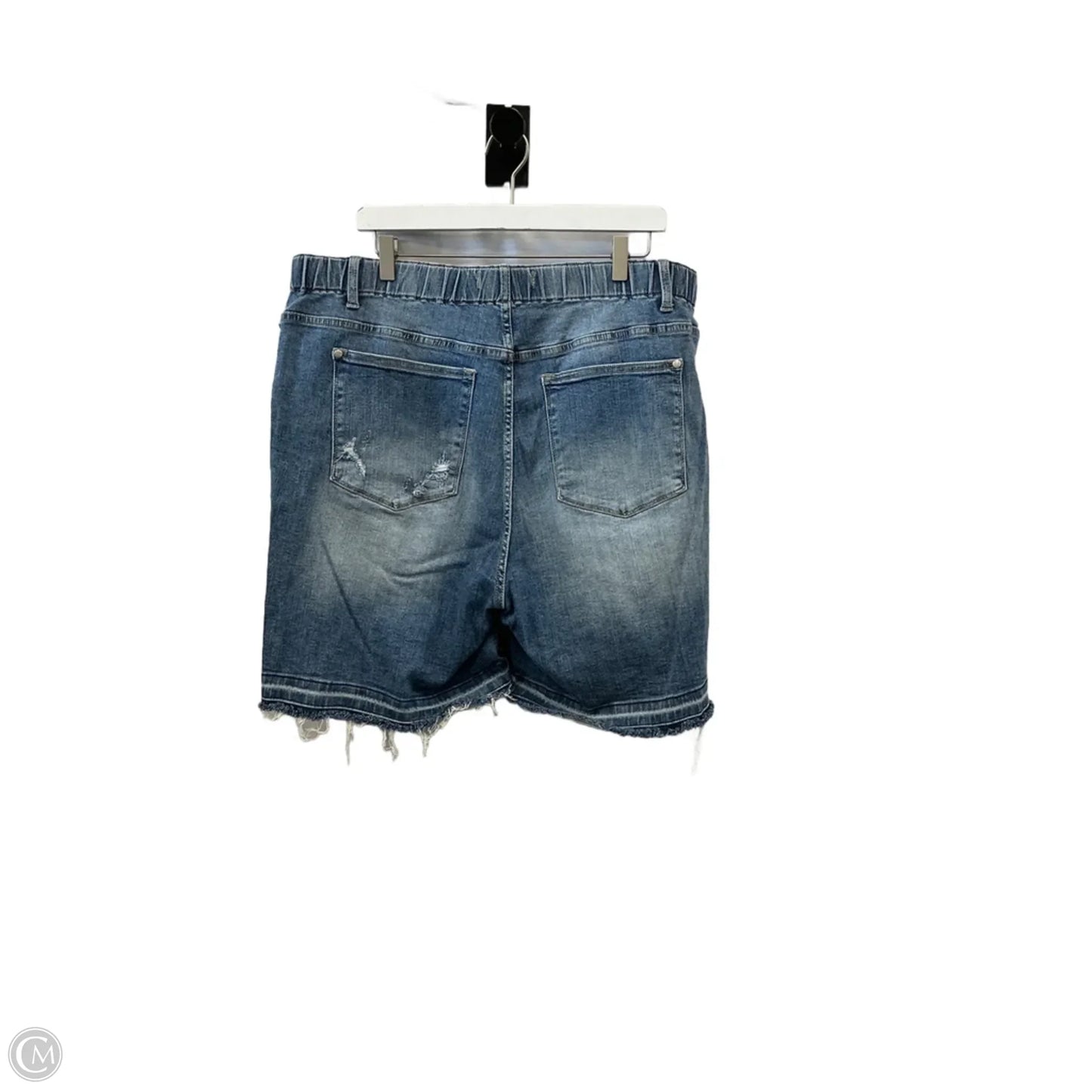 Shorts By Judy Blue In Blue Denim, Size: 22