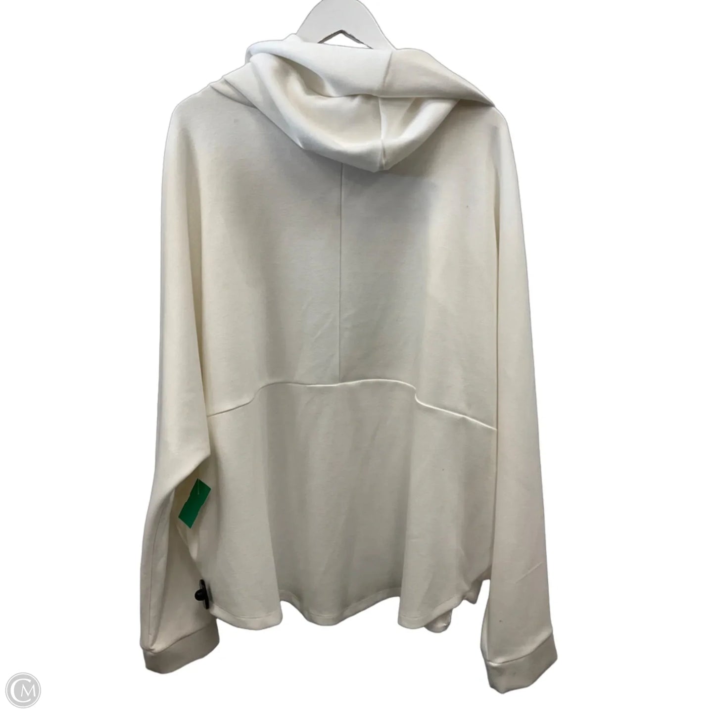 Cardigan By Clothes Mentor In White, Size: 2x