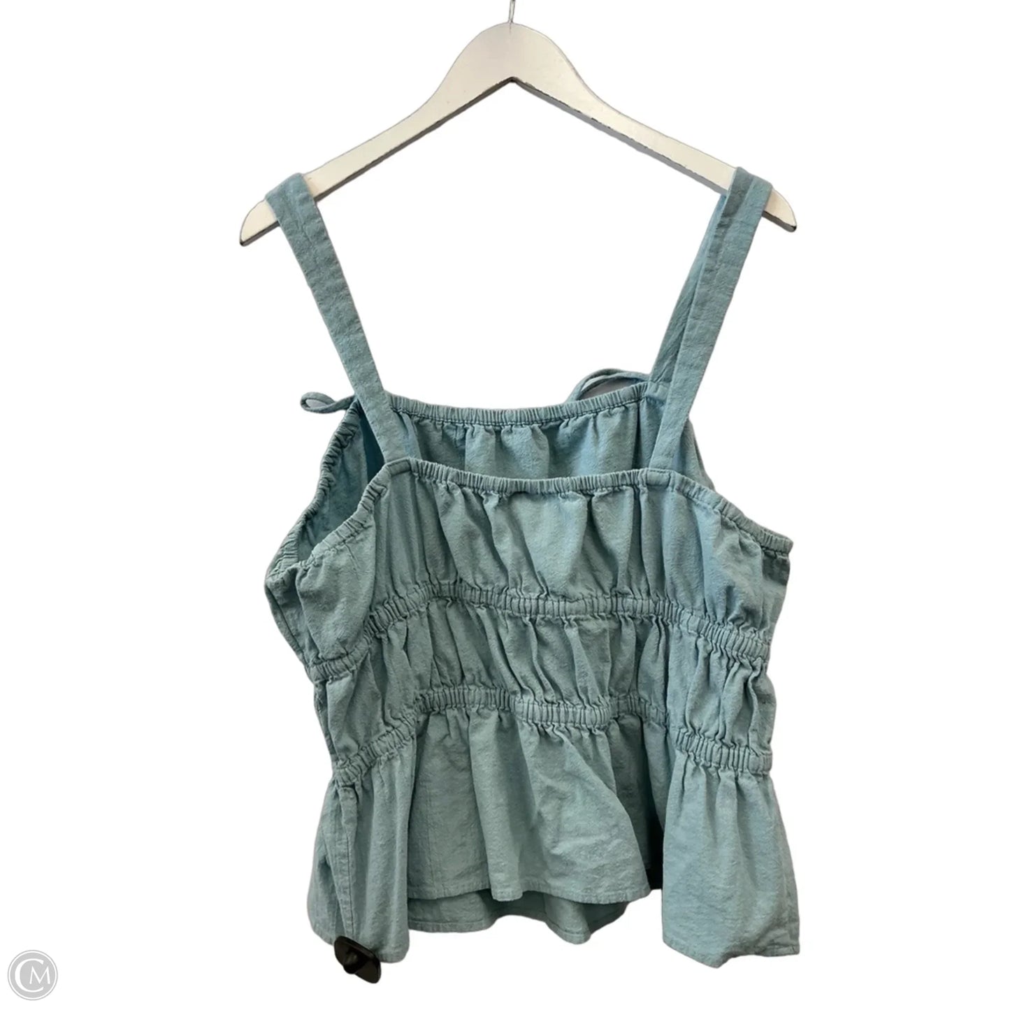Top Sleeveless By Universal Thread In Blue, Size: Xxl