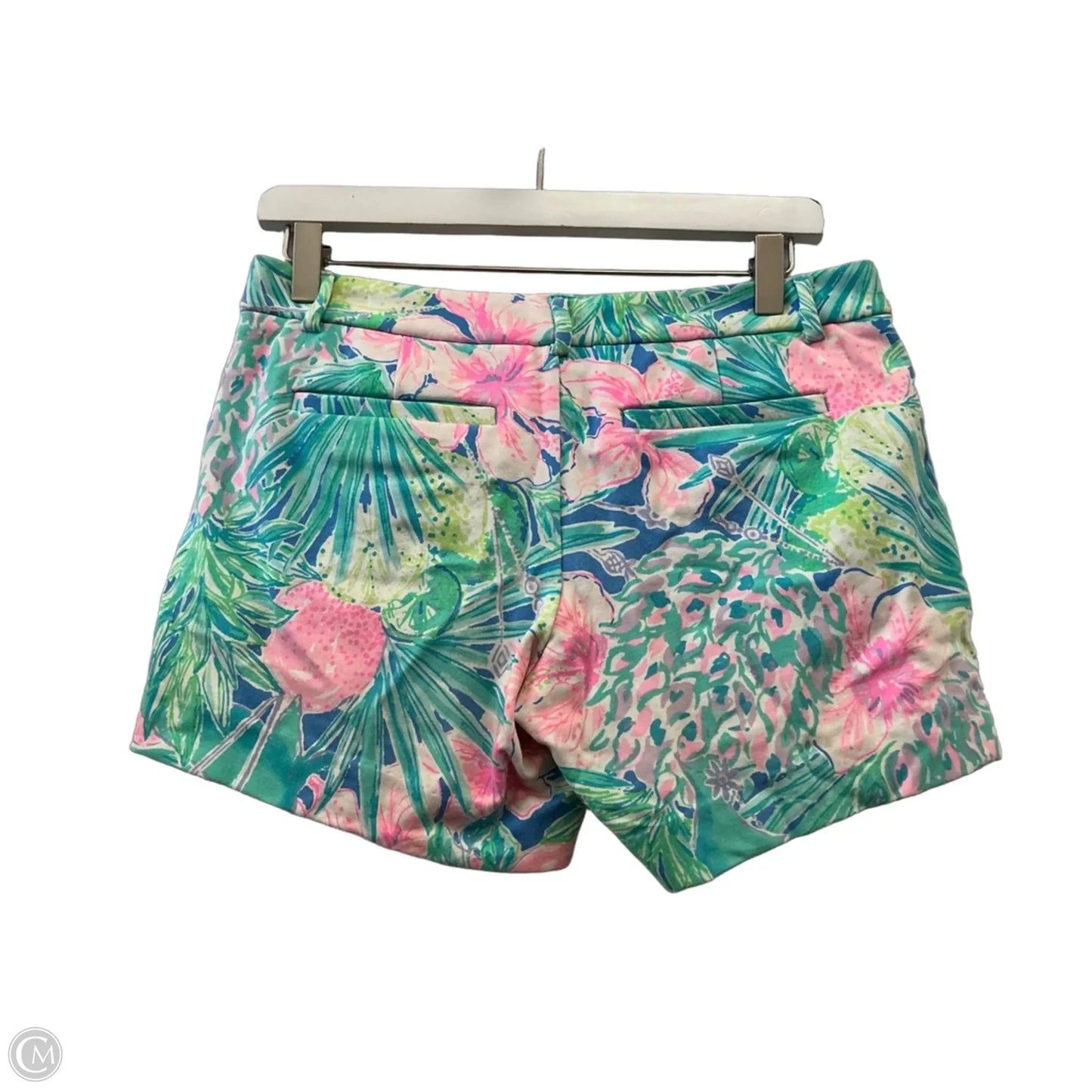Shorts By Lilly Pulitzer In Green & Pink, Size: 2