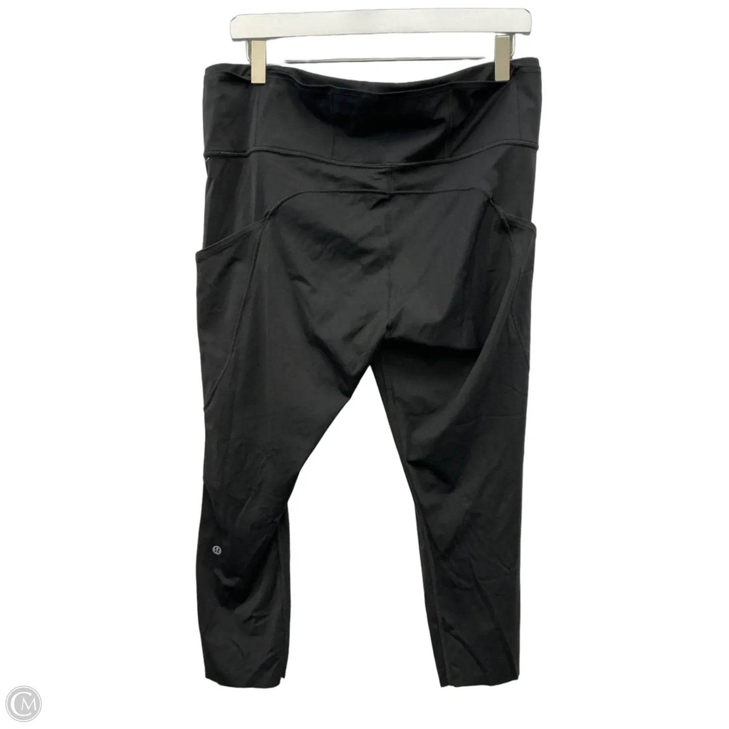 Athletic Leggings By Lululemon In Black, Size: L