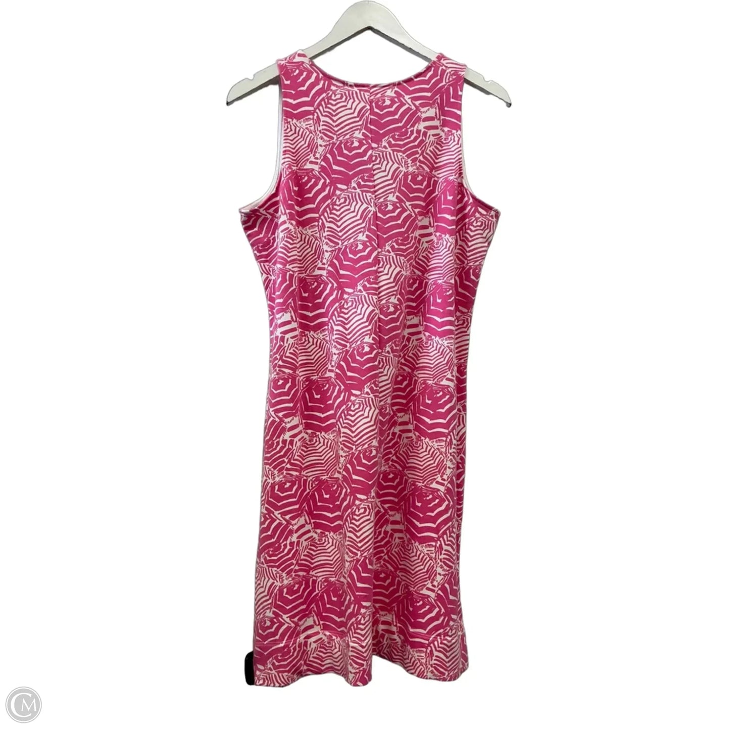 Dress Casual Midi By Lilly Pulitzer In Pink, Size: L