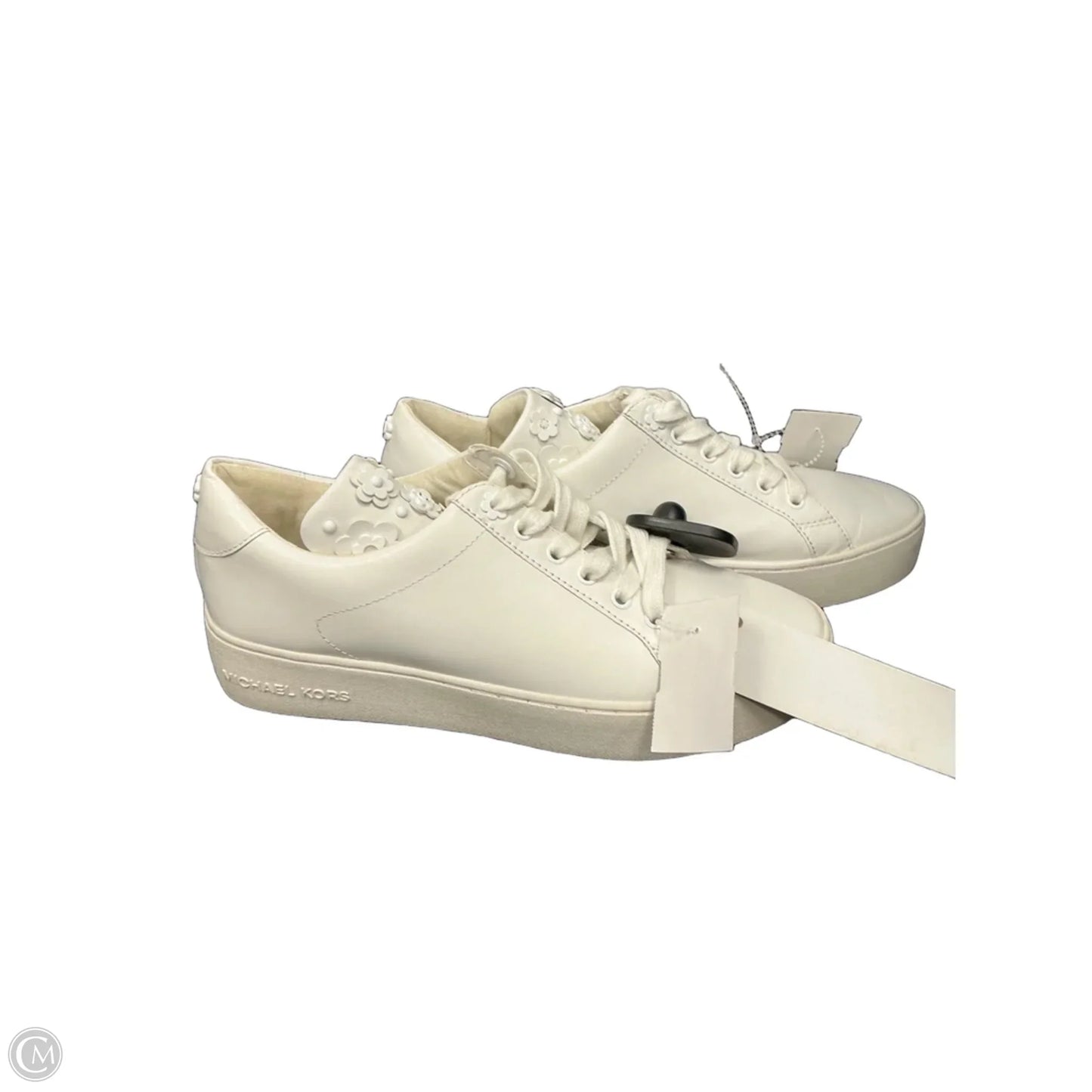 Shoes Designer By Michael Kors In White, Size: 8