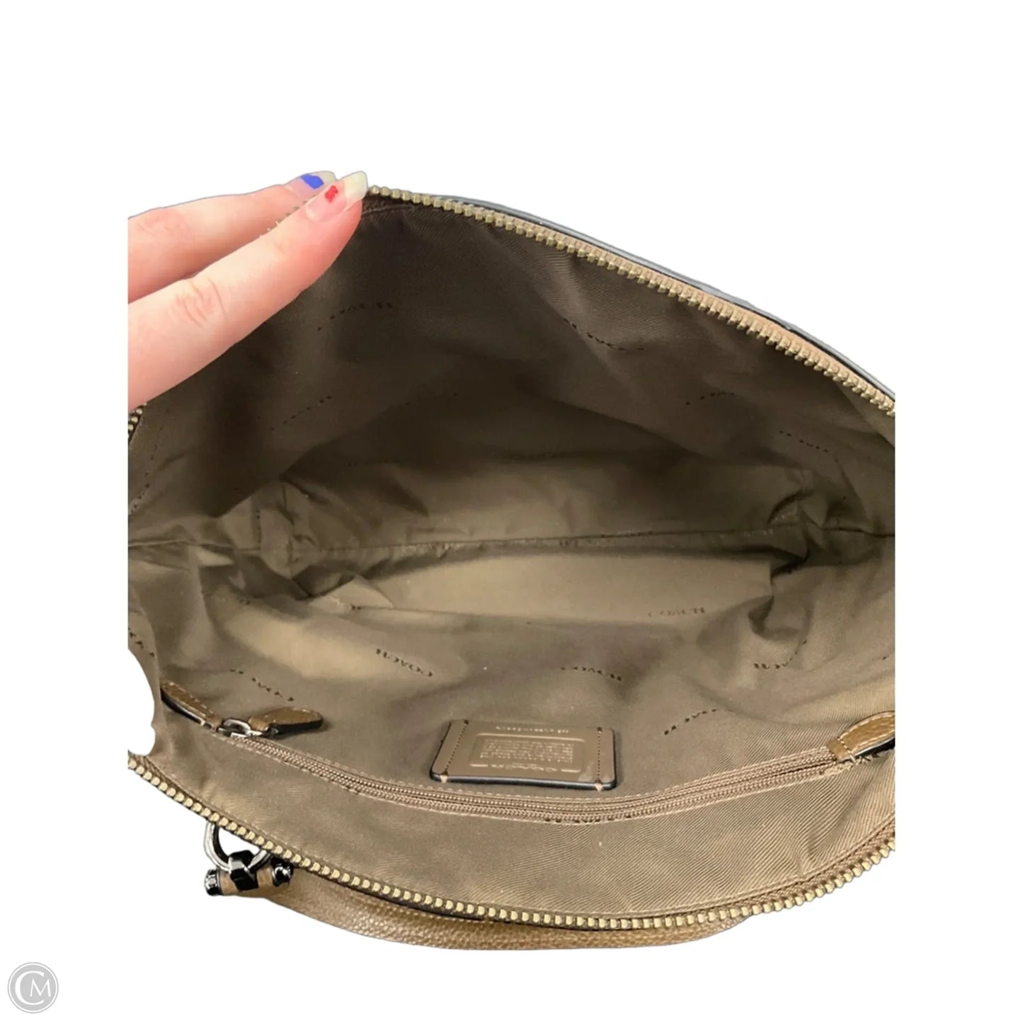Handbag Designer By Coach, Size: Medium