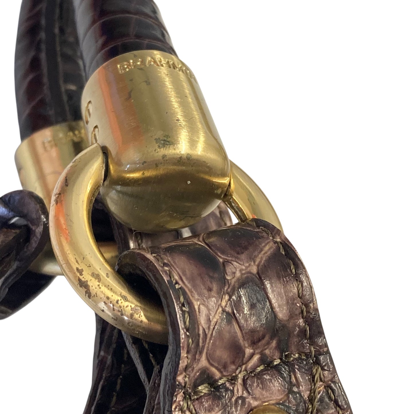 Handbag Designer By Brahmin In Multi, Size:Medium