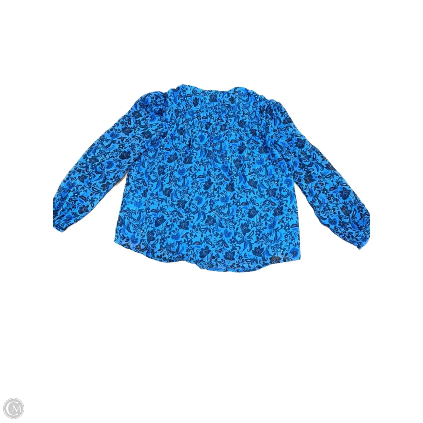 Top Long Sleeve By Old Navy In Blue, Size: Xs