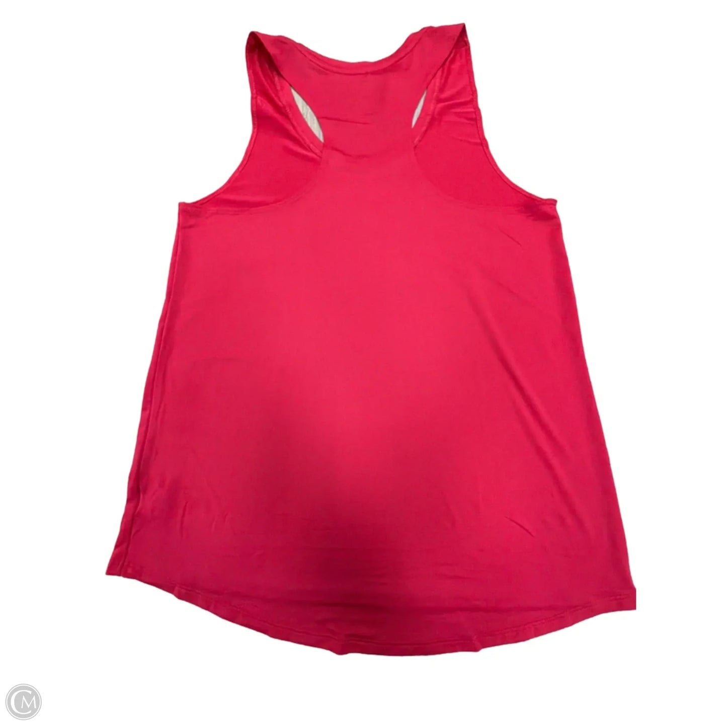 Athletic Tank Top By Athletic Works In Red, Size: L