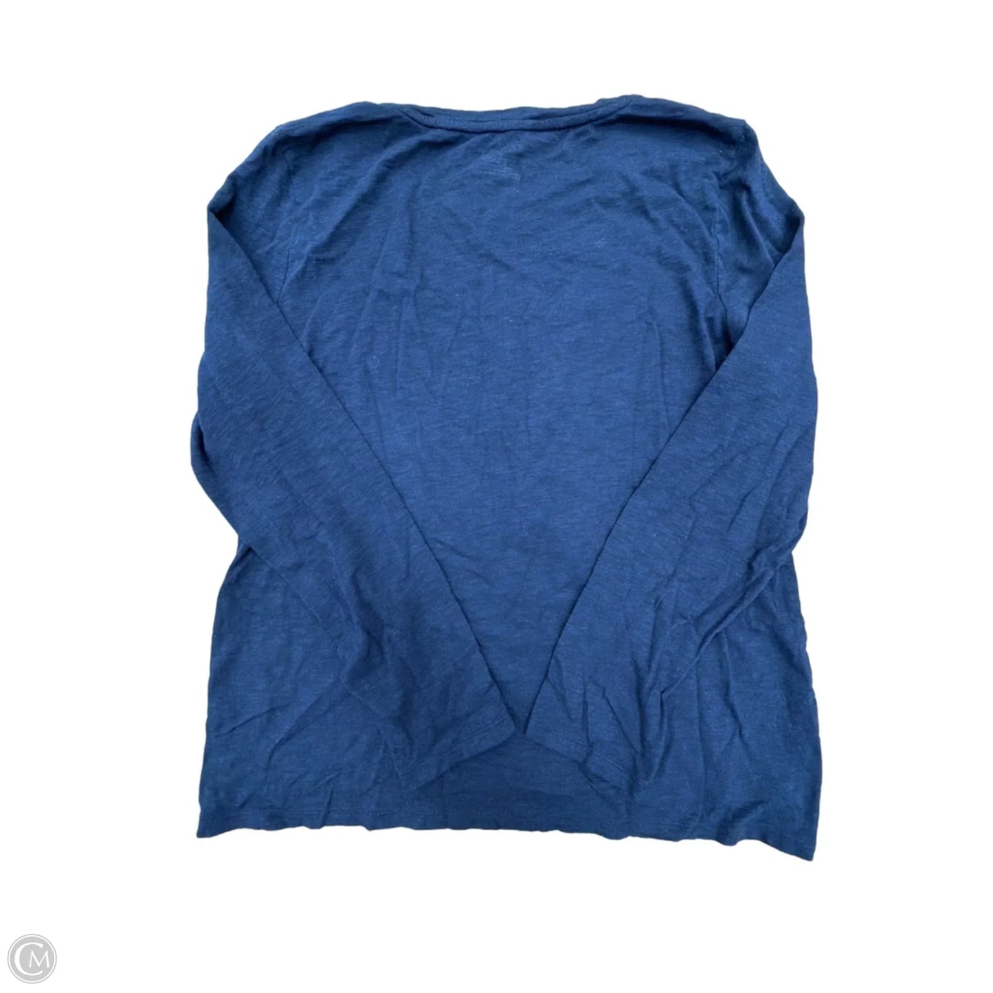 Top Long Sleeve By Talbots In Blue, Size: Xl