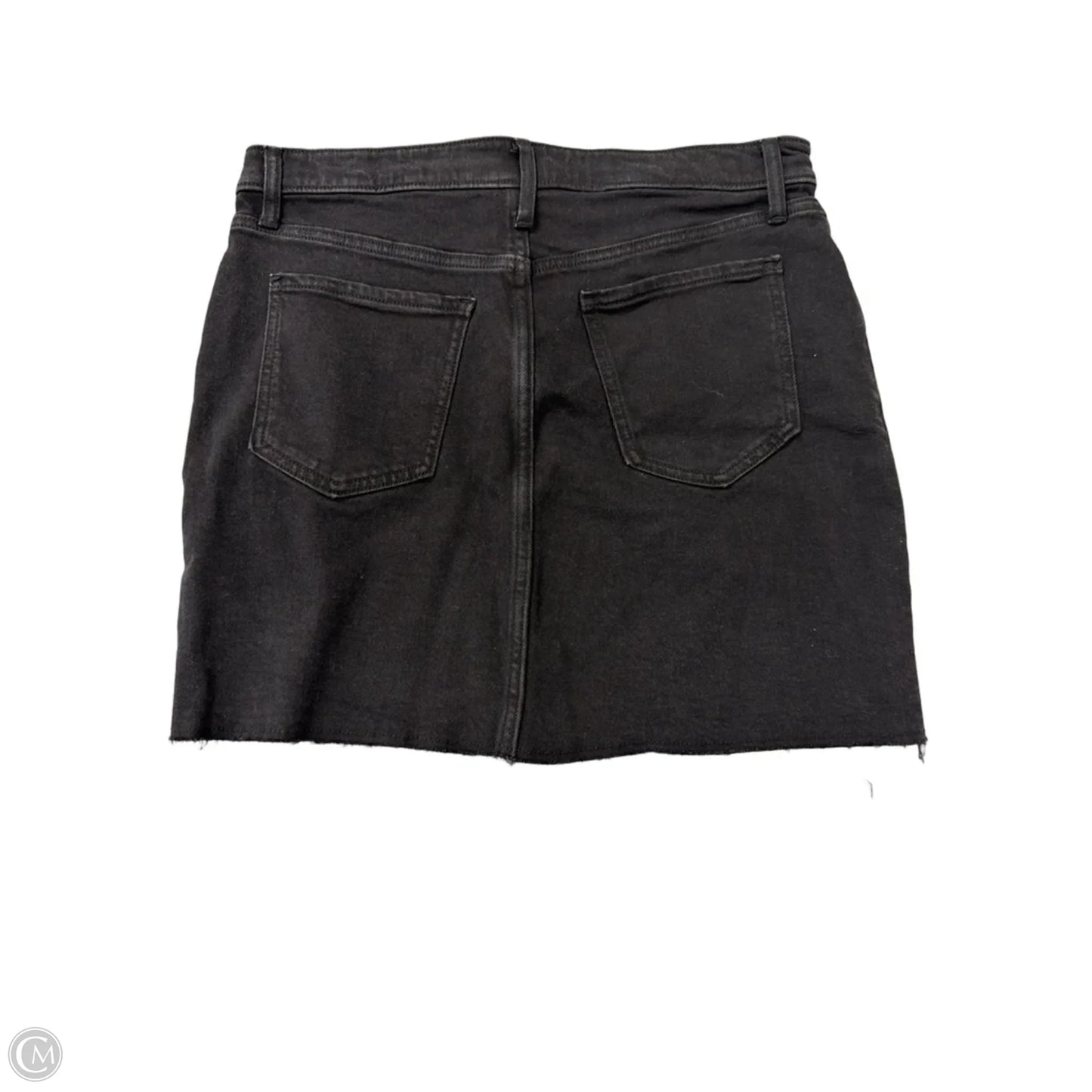Skirt Mini & Short By Old Navy In Black Denim, Size: M