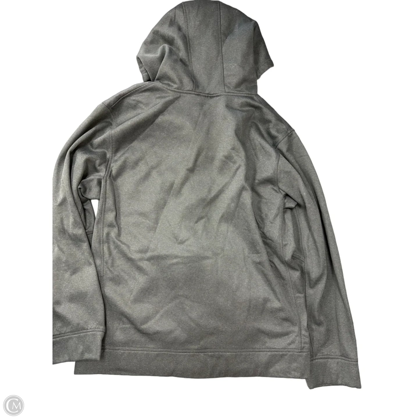 Athletic Jacket By Clothes Mentor In Grey, Size: L