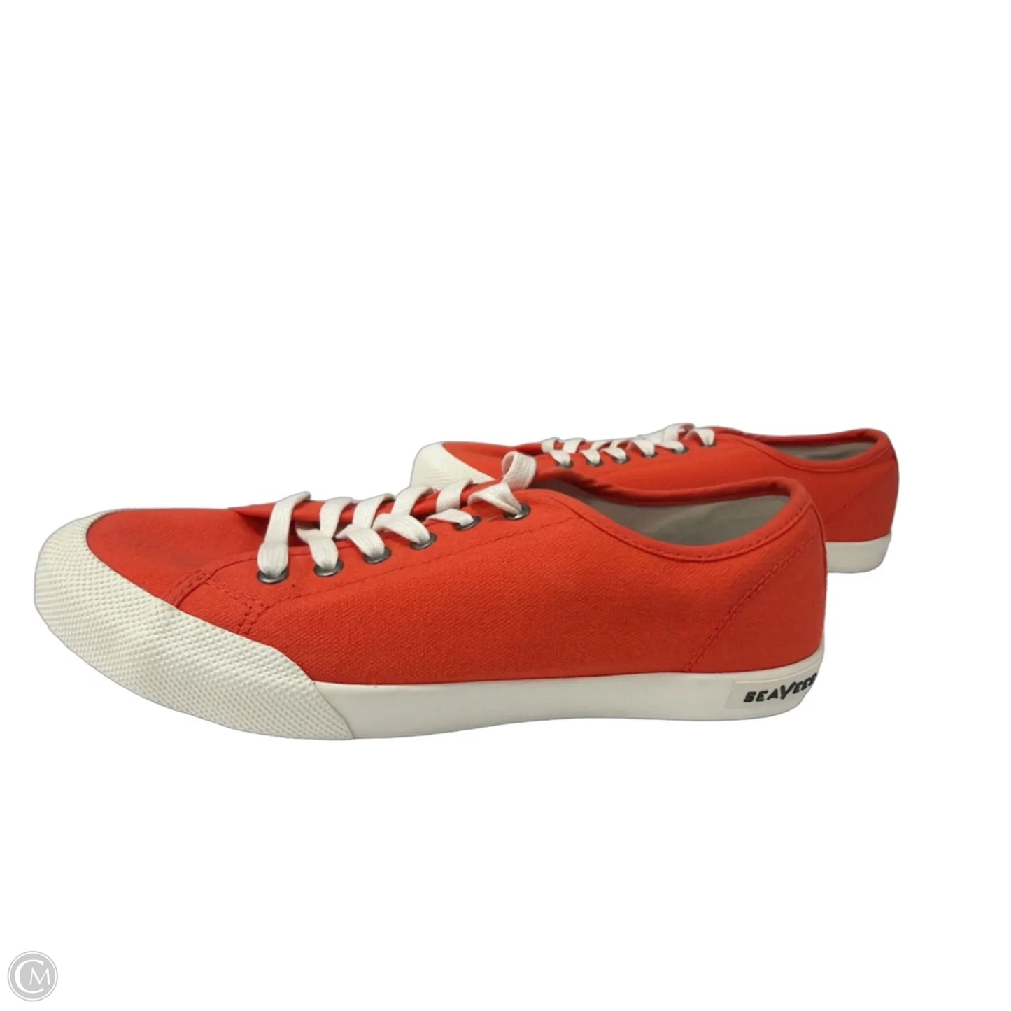 Shoes Sneakers By Clothes Mentor In Orange, Size: 8.5