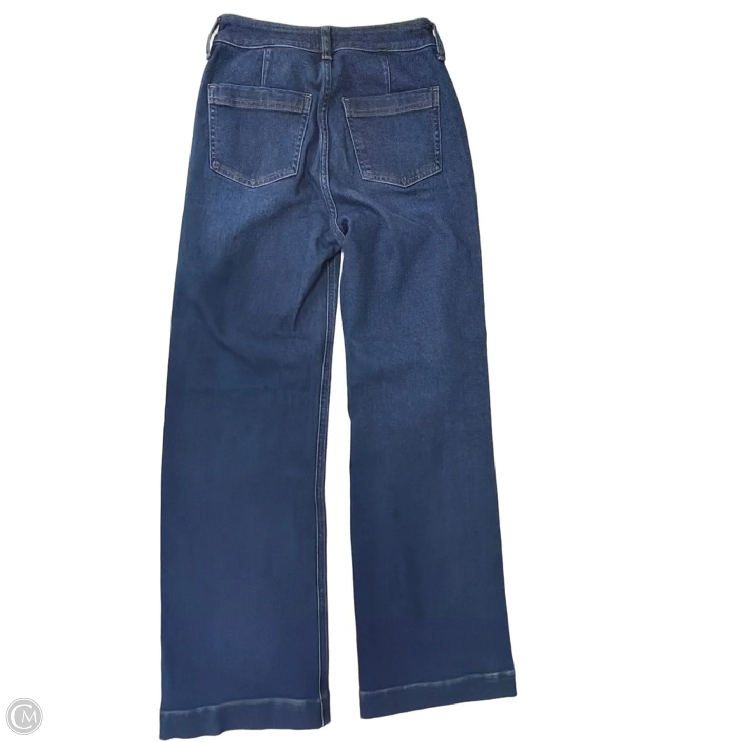 Jeans Straight By J. Crew In Blue Denim, Size: 2